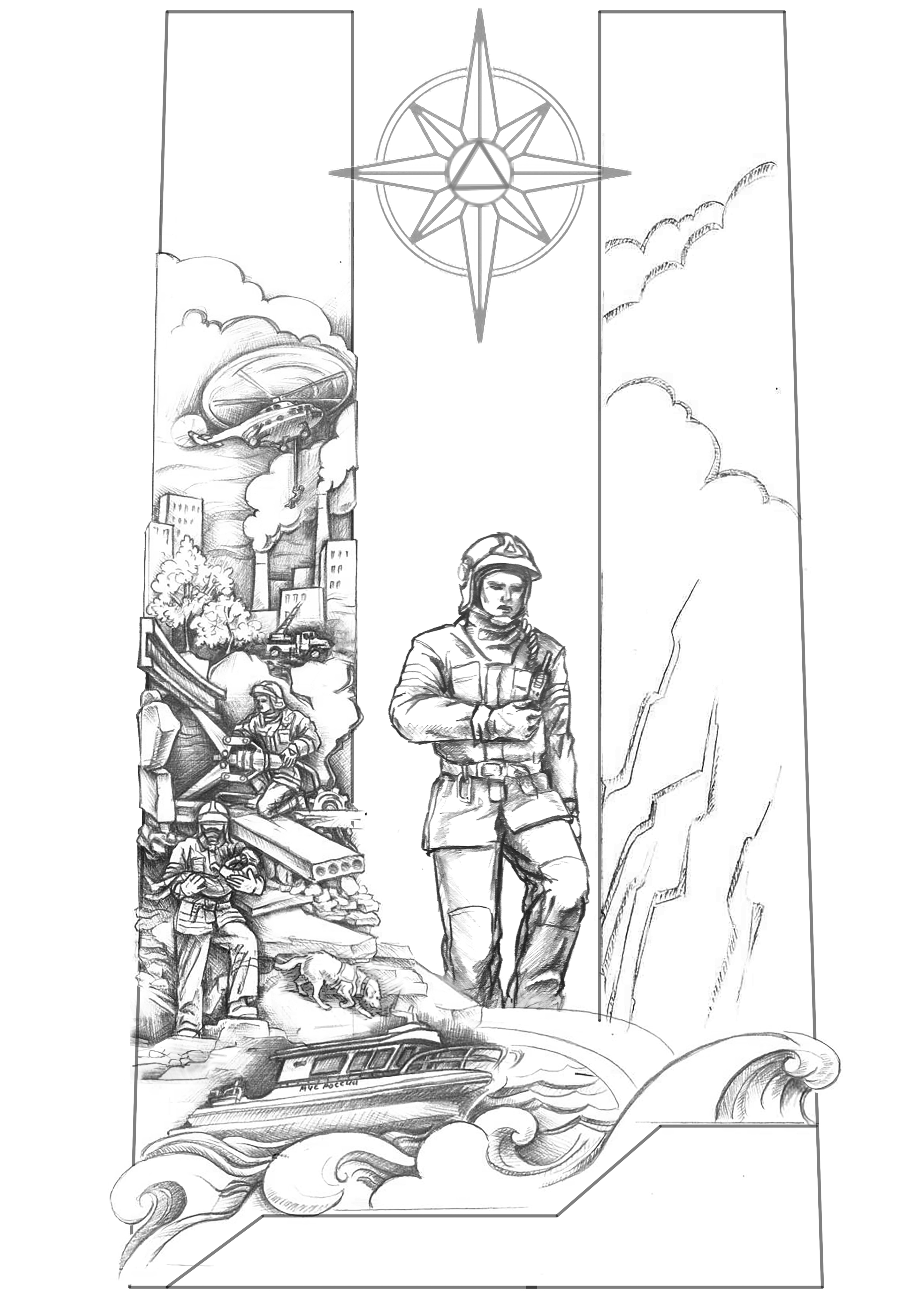 Барельеф по картинке