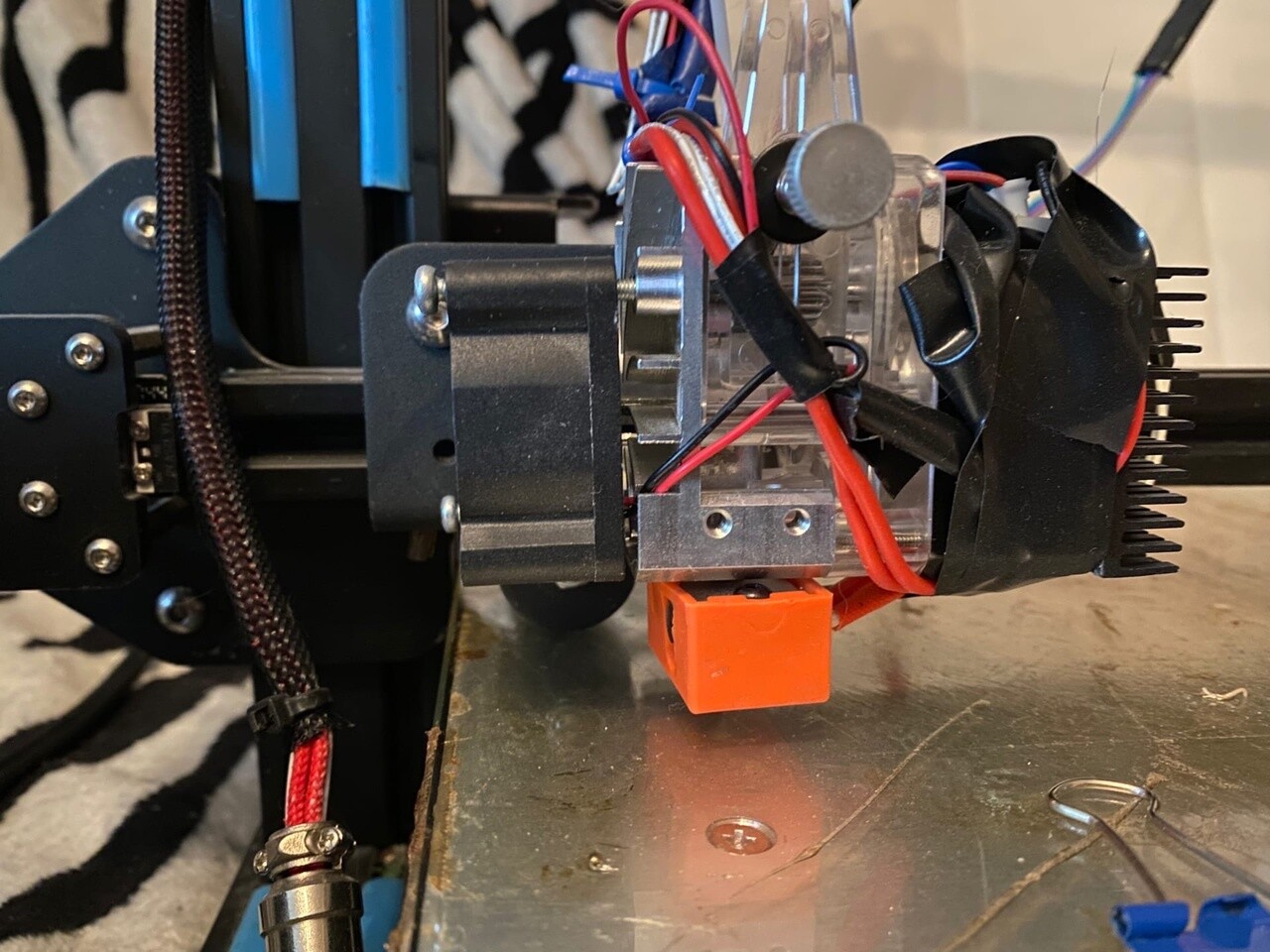 Экспериментальный CR10S для печати крупных деталей.