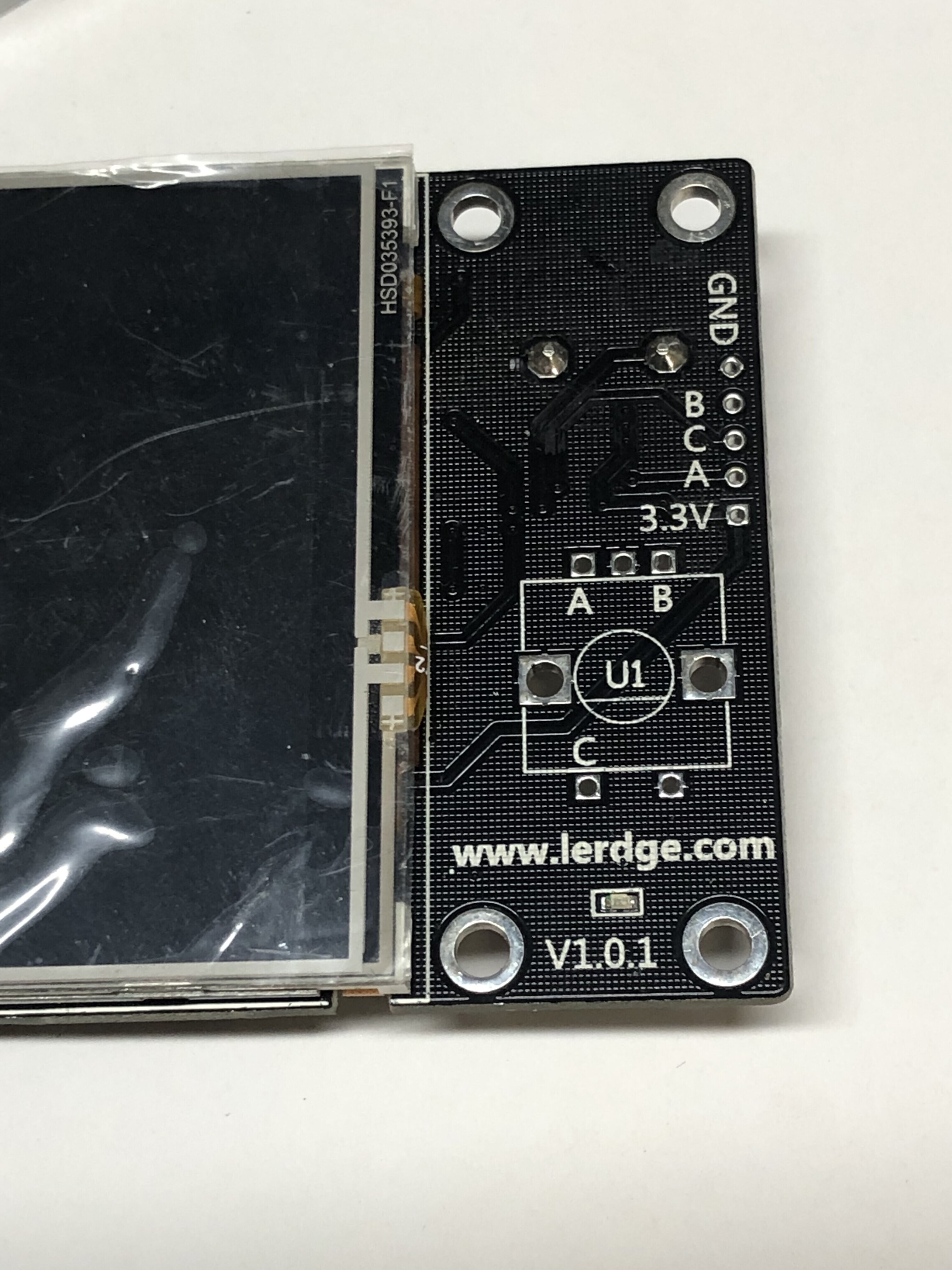 Комплект от LERDGE 3d: плата, экран, драйвера