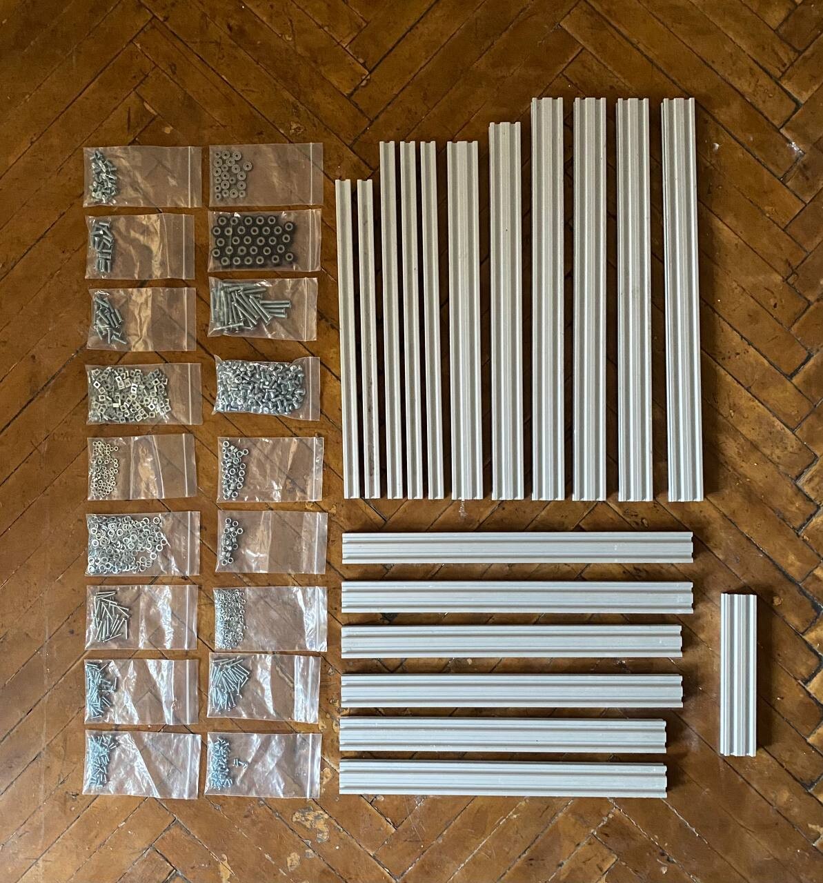 Корпус RE-D-BOT (Алюминиевый профиль + крепёжные элементы)