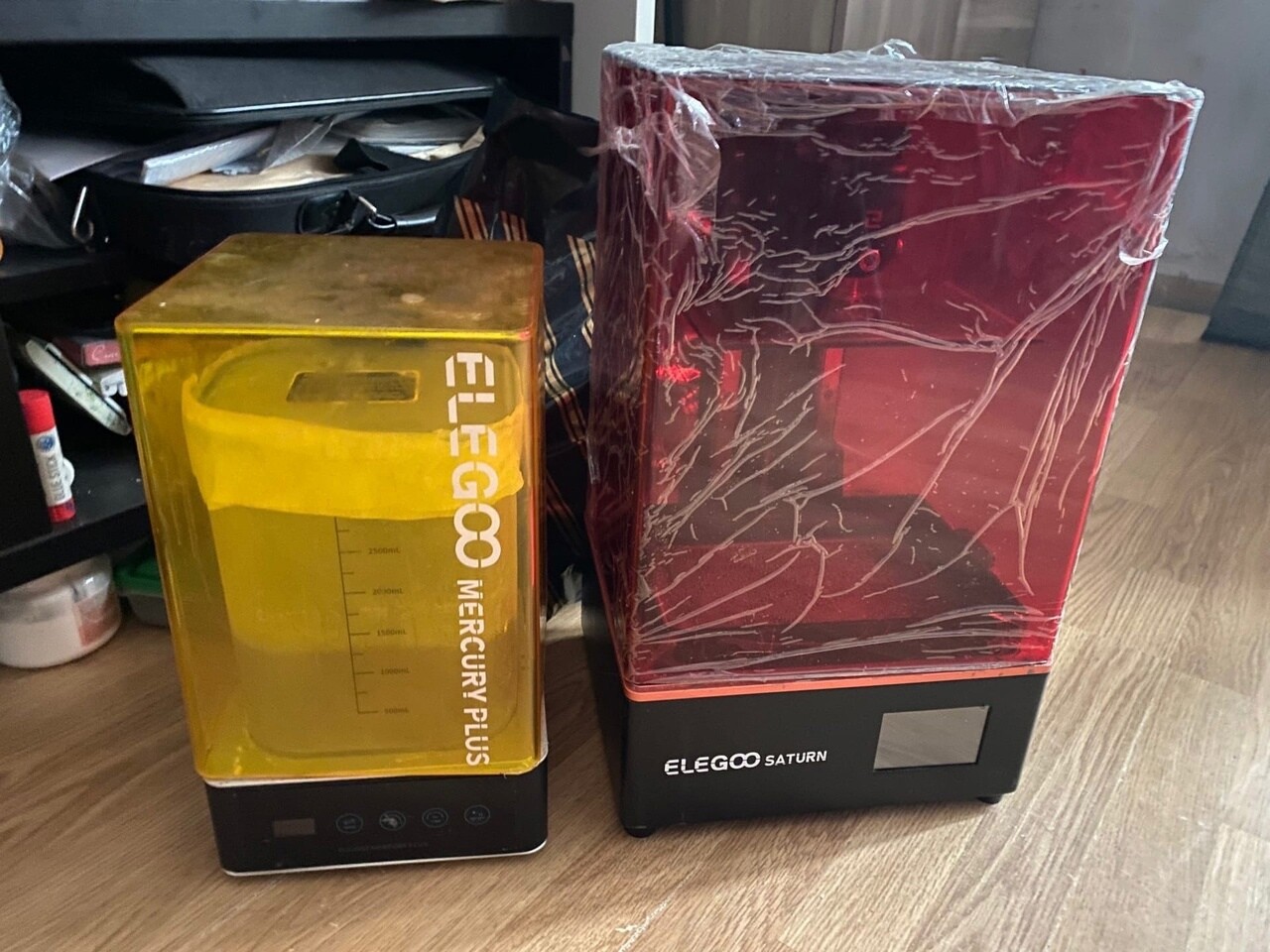 Продам Elegoo Saturn + mercury plus