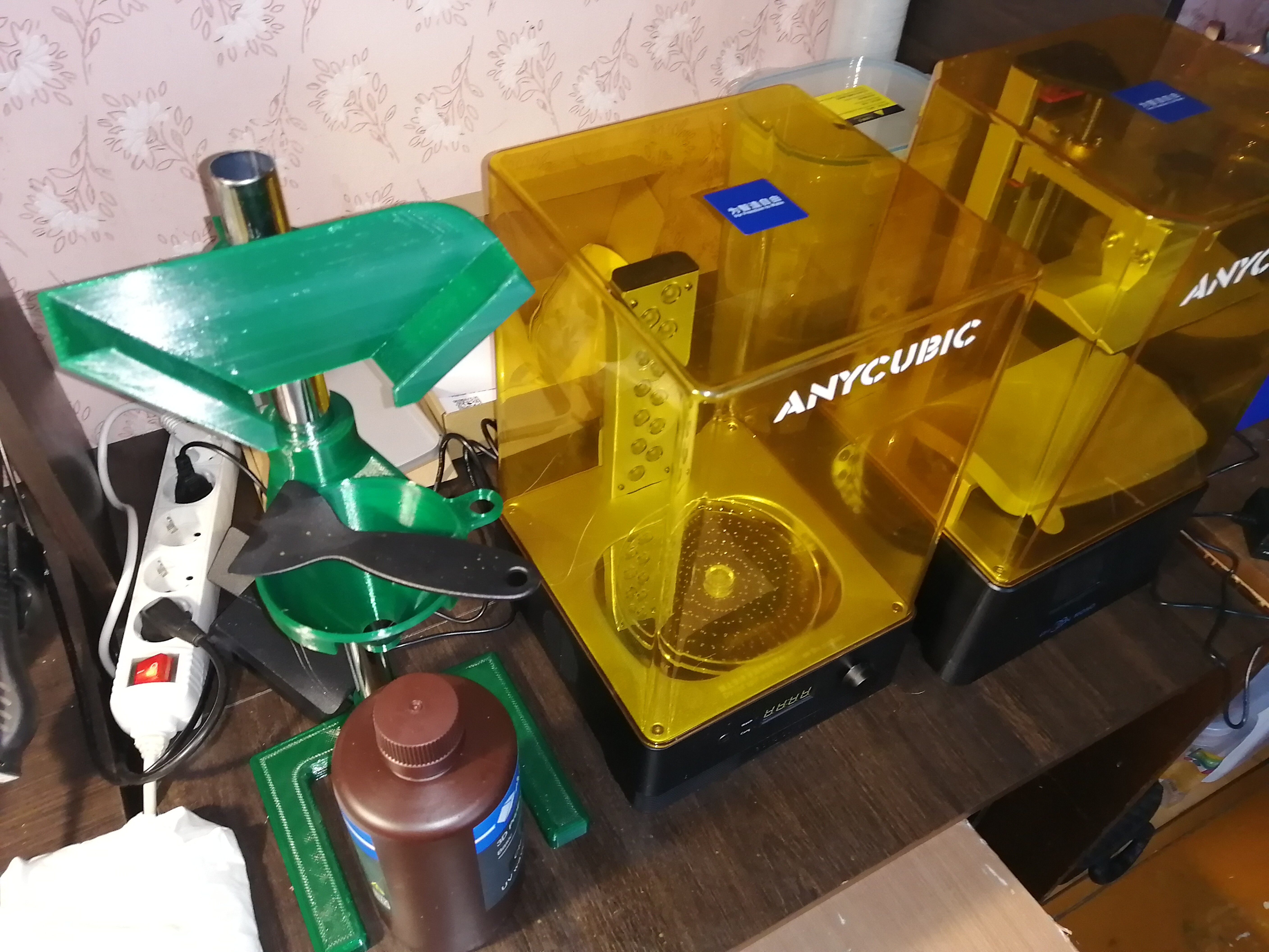 Anycubic Photon Mono + Anycubic Wash&Cure 2.0 + допы и расходка