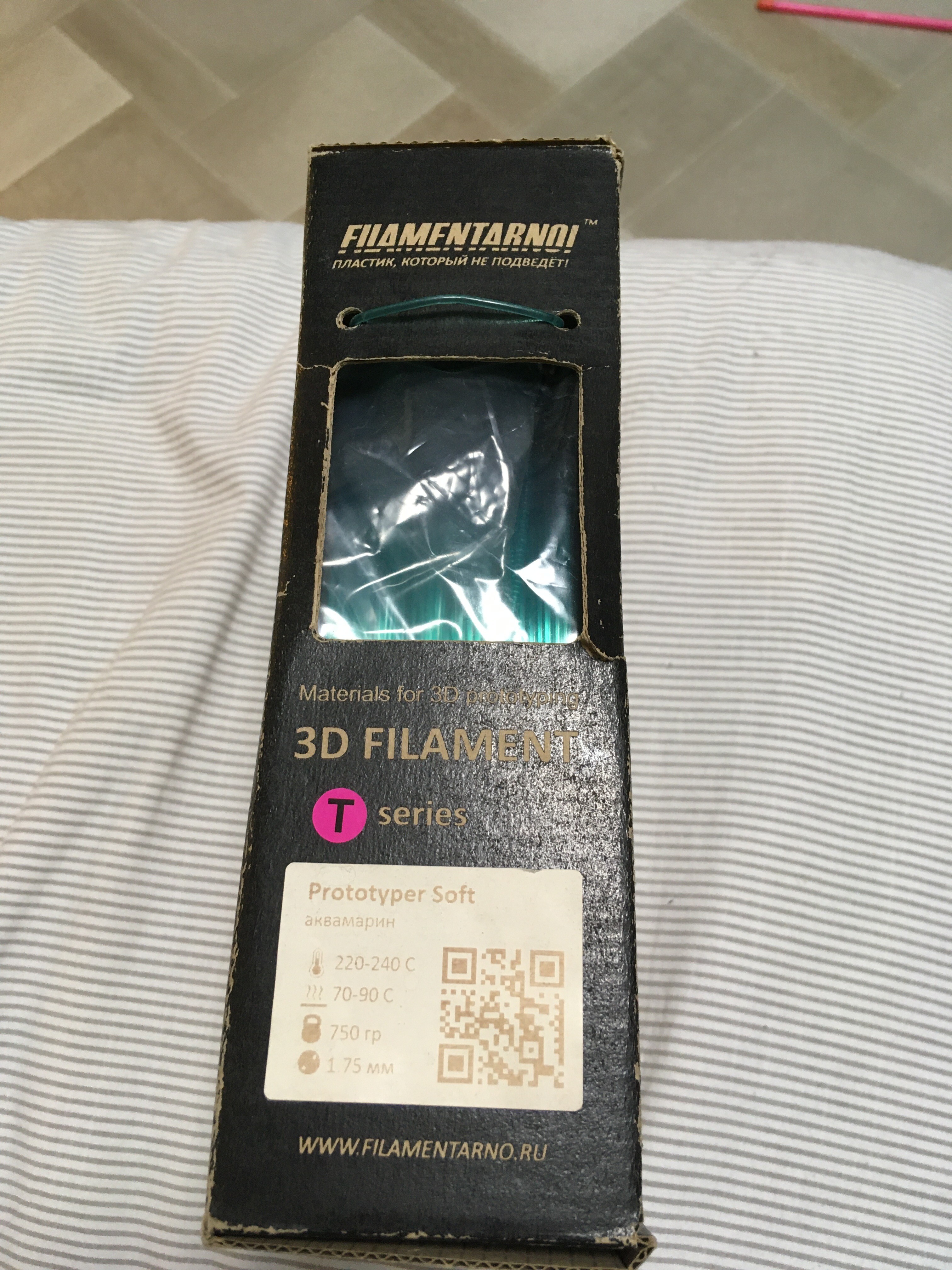 Filamentarno prototyper soft аквамарин