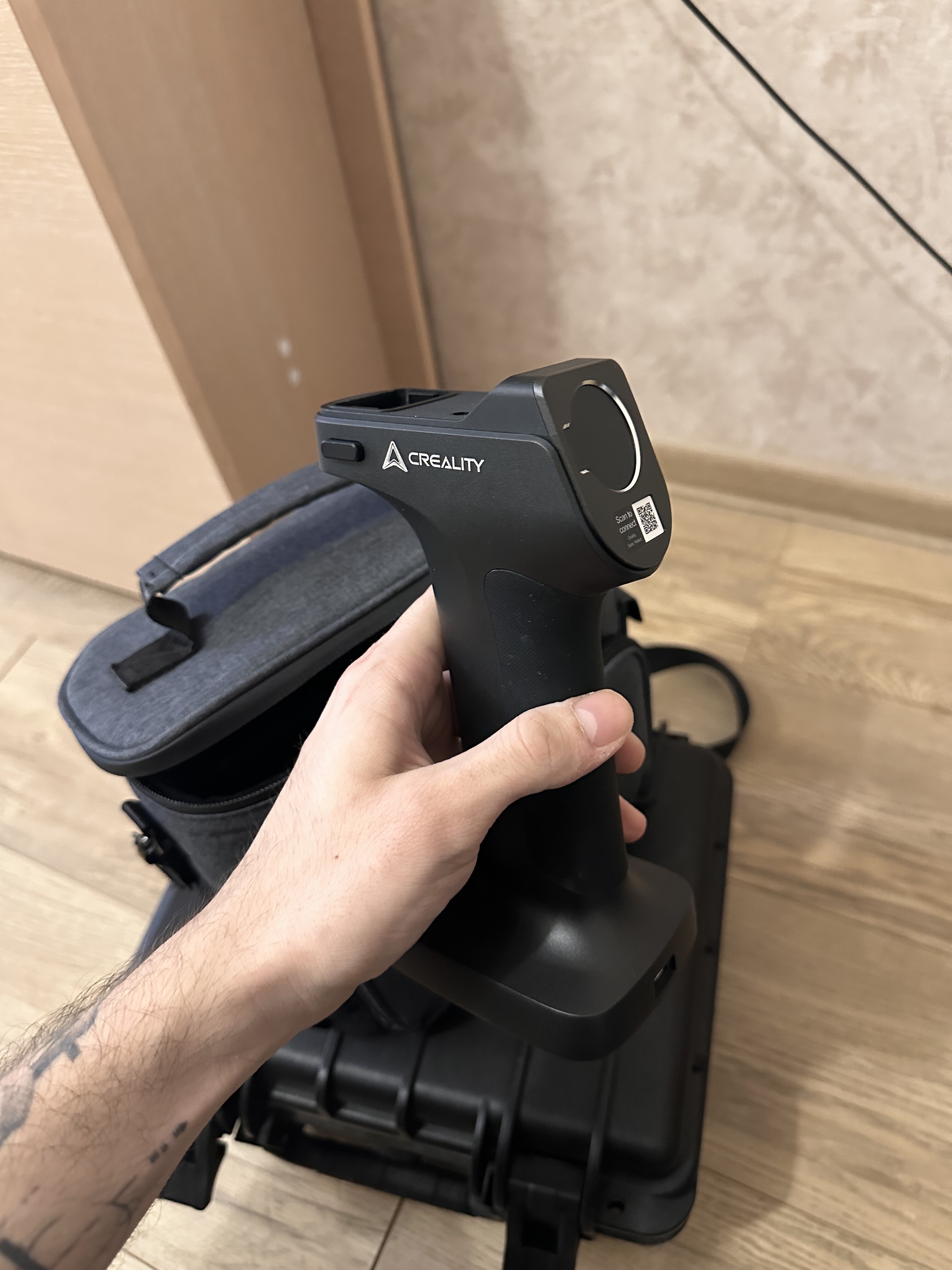 ручной 3D-сканер Creality CR-Scan Raptor (модель CRS07R). + Bridge (мост)