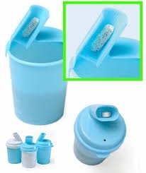 Нужна модель стакана с крышкой хитрой формы