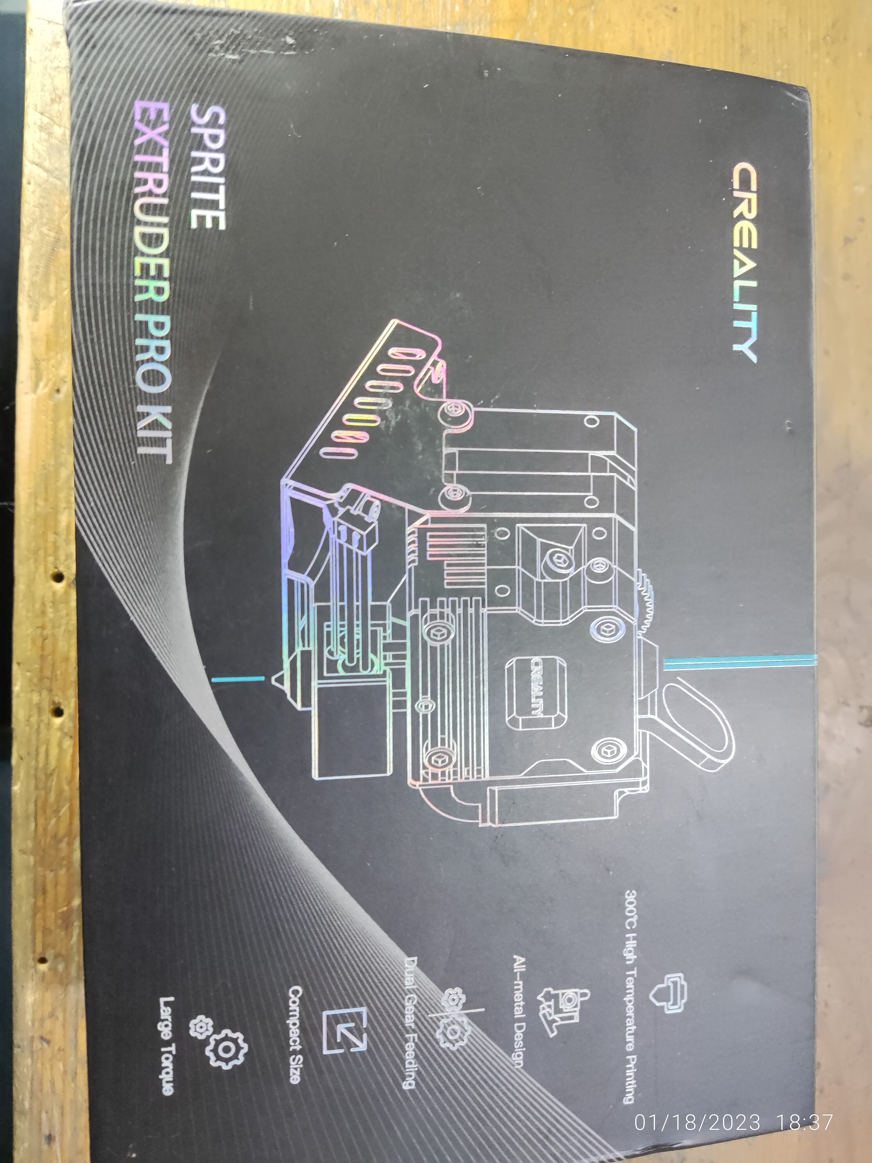Sprite extruder pro kit