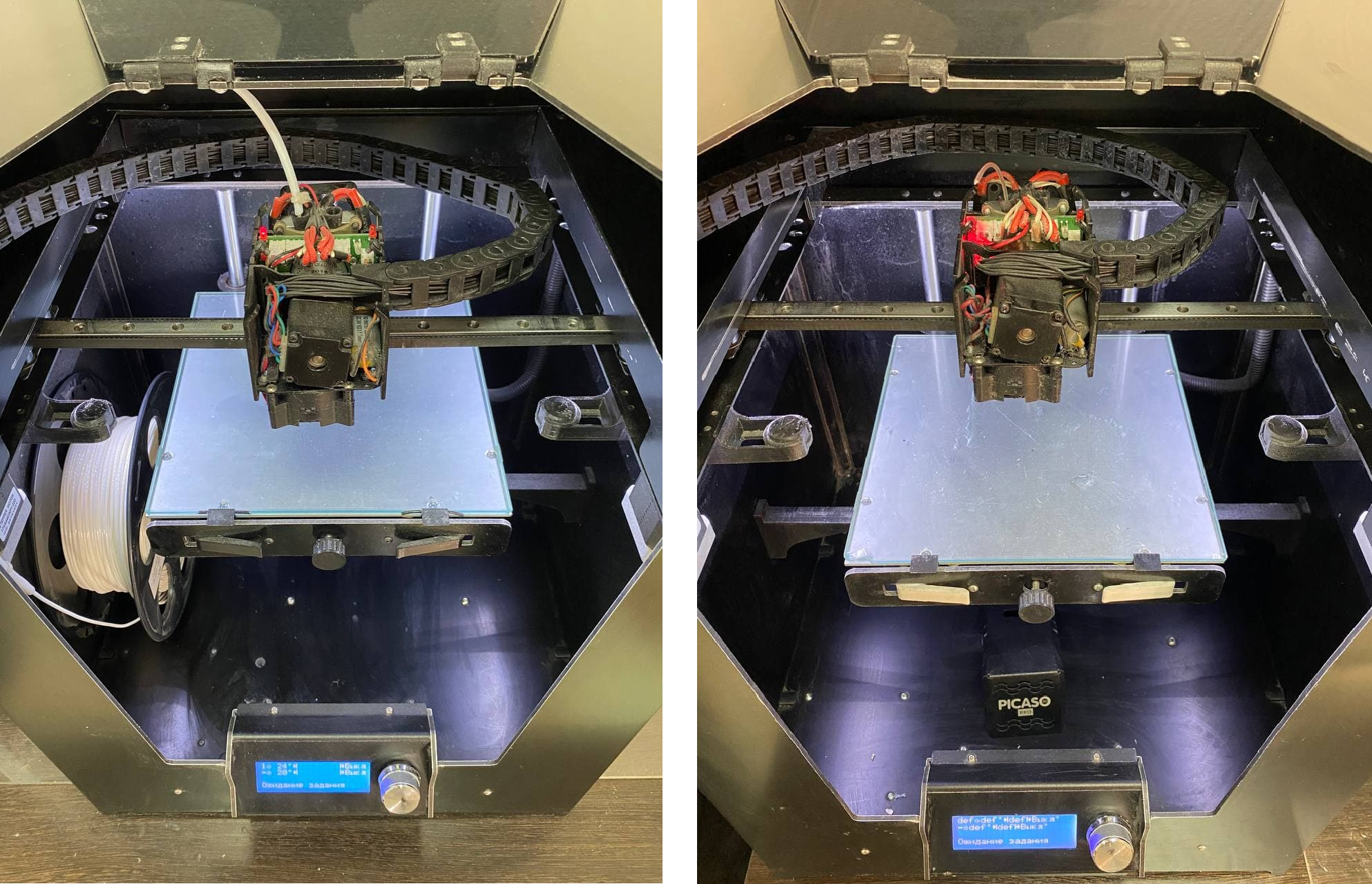 Продажа двух 3D принтеров Picaso 3D Designer PRO 250 + новый ремень (бесплатно)