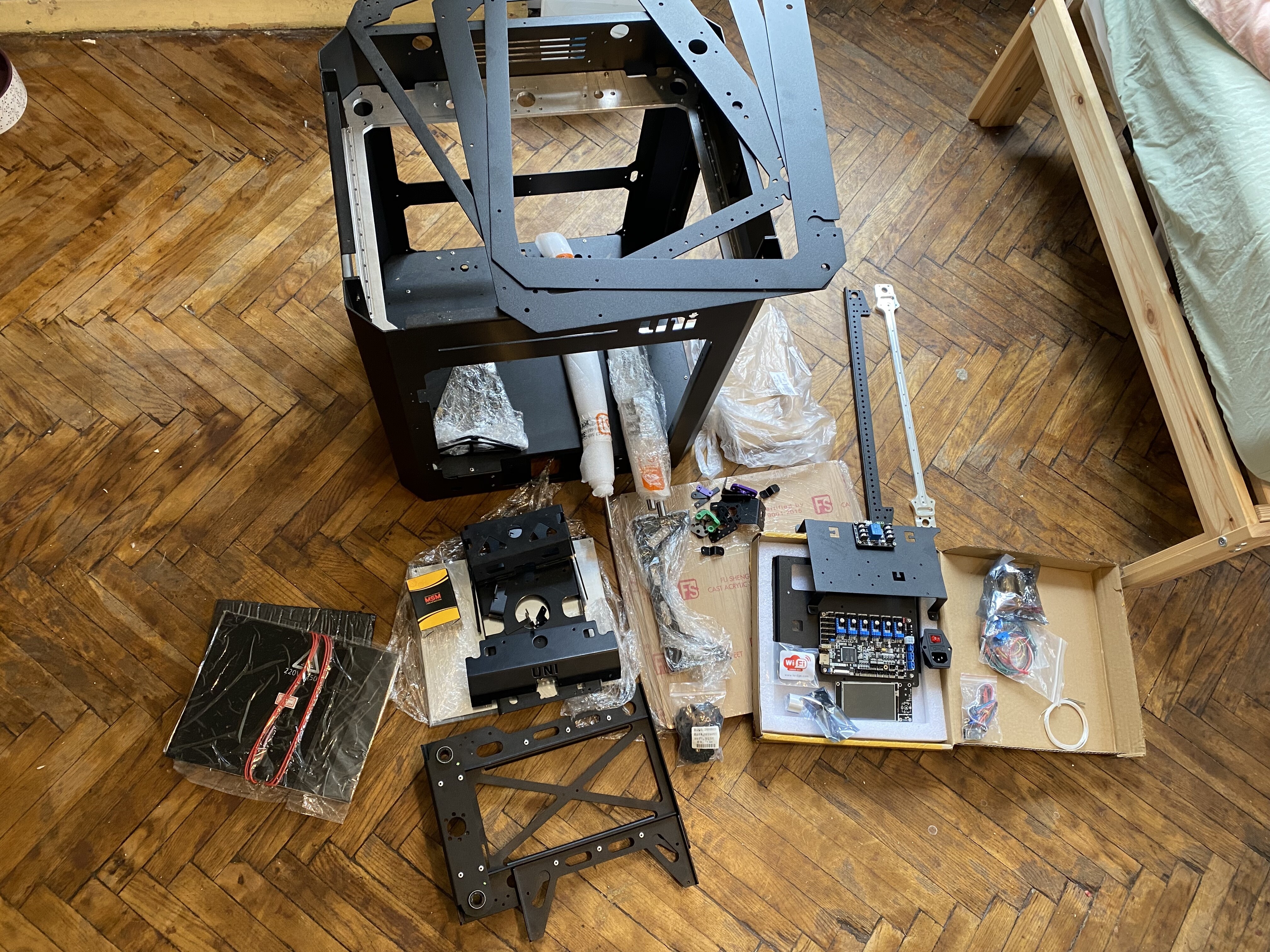 Корпус uni 2.4 и ЗП