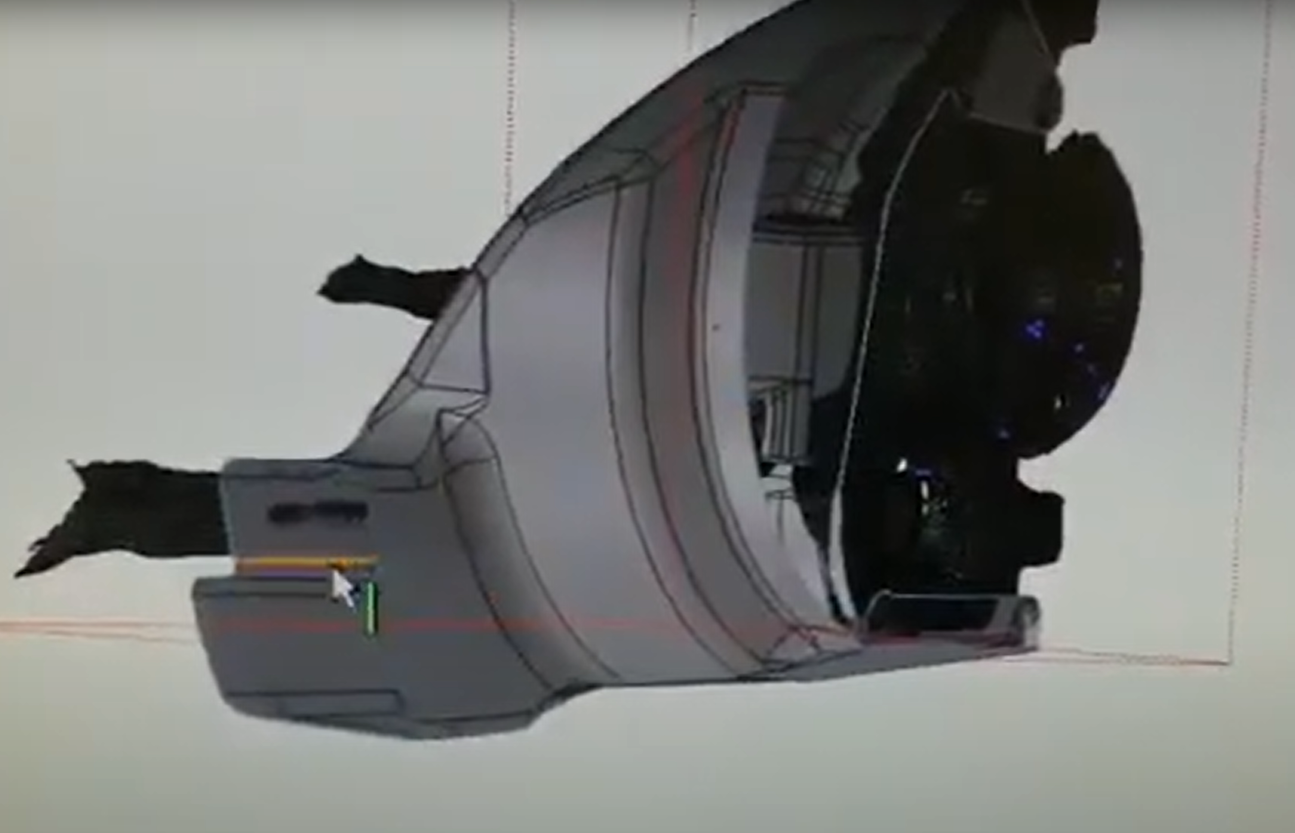 Нужно смоделировать деталь для обдува тормозов автомобиля