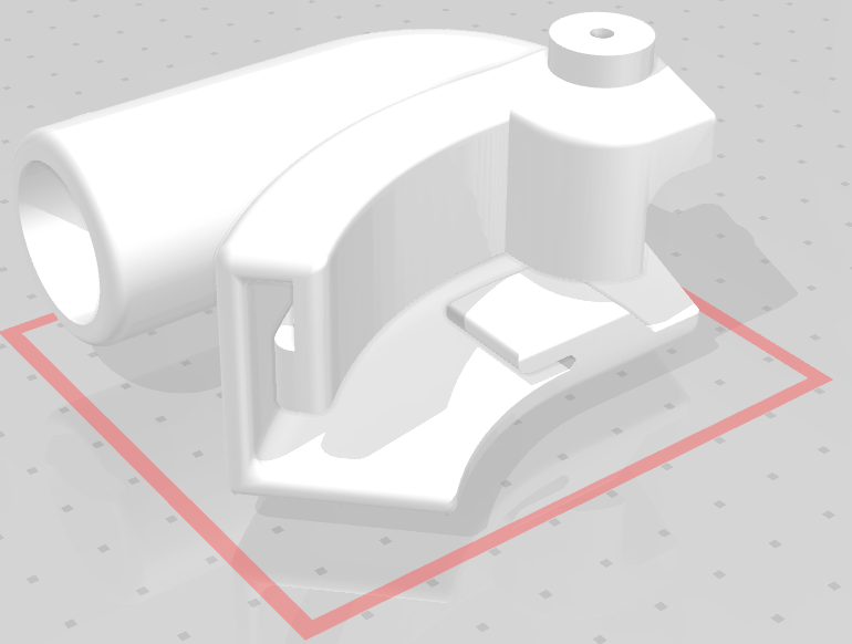 Пылеотвод Шайтера на болгарку 125 мм