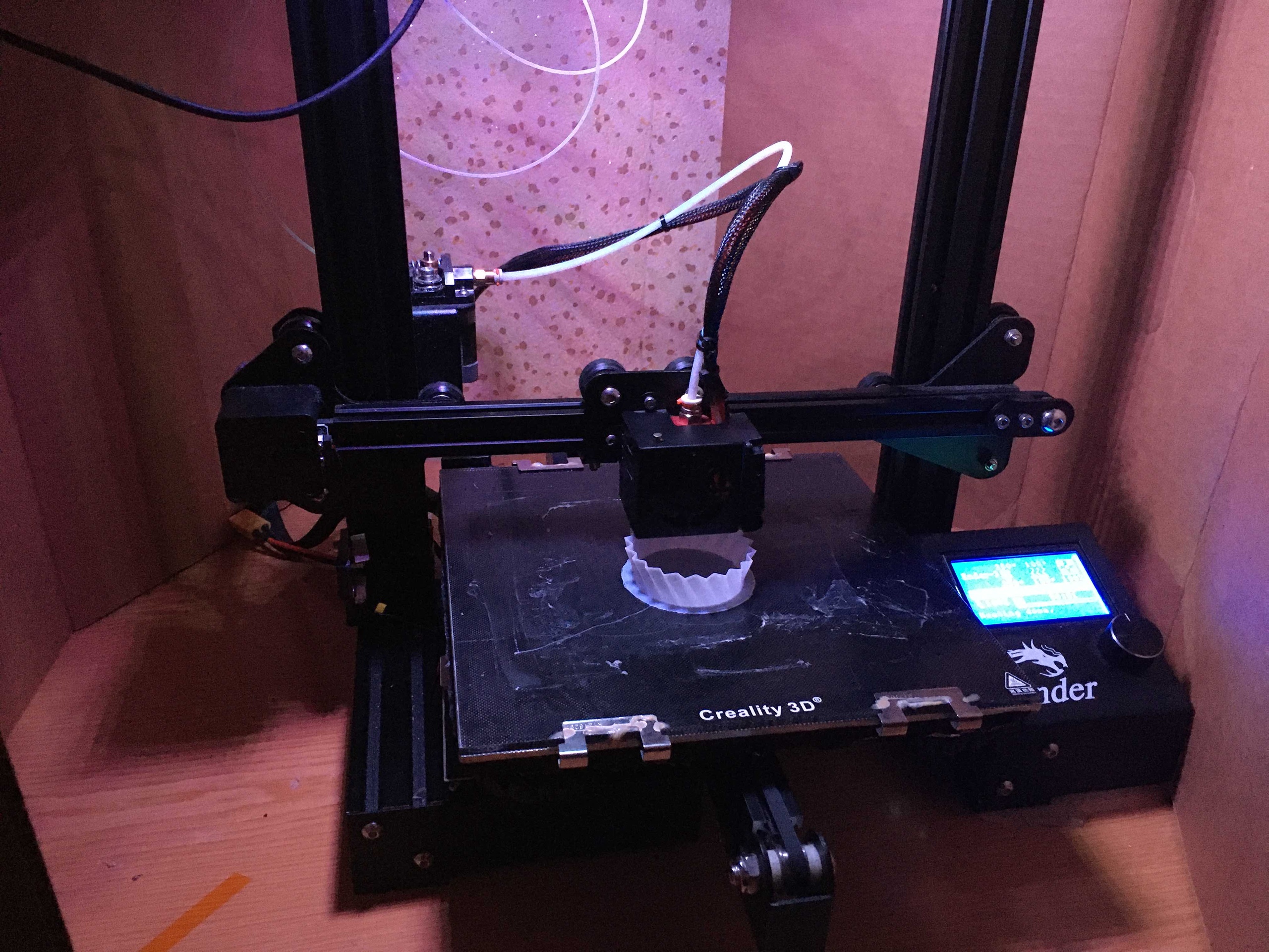 Ender 3  +пластик