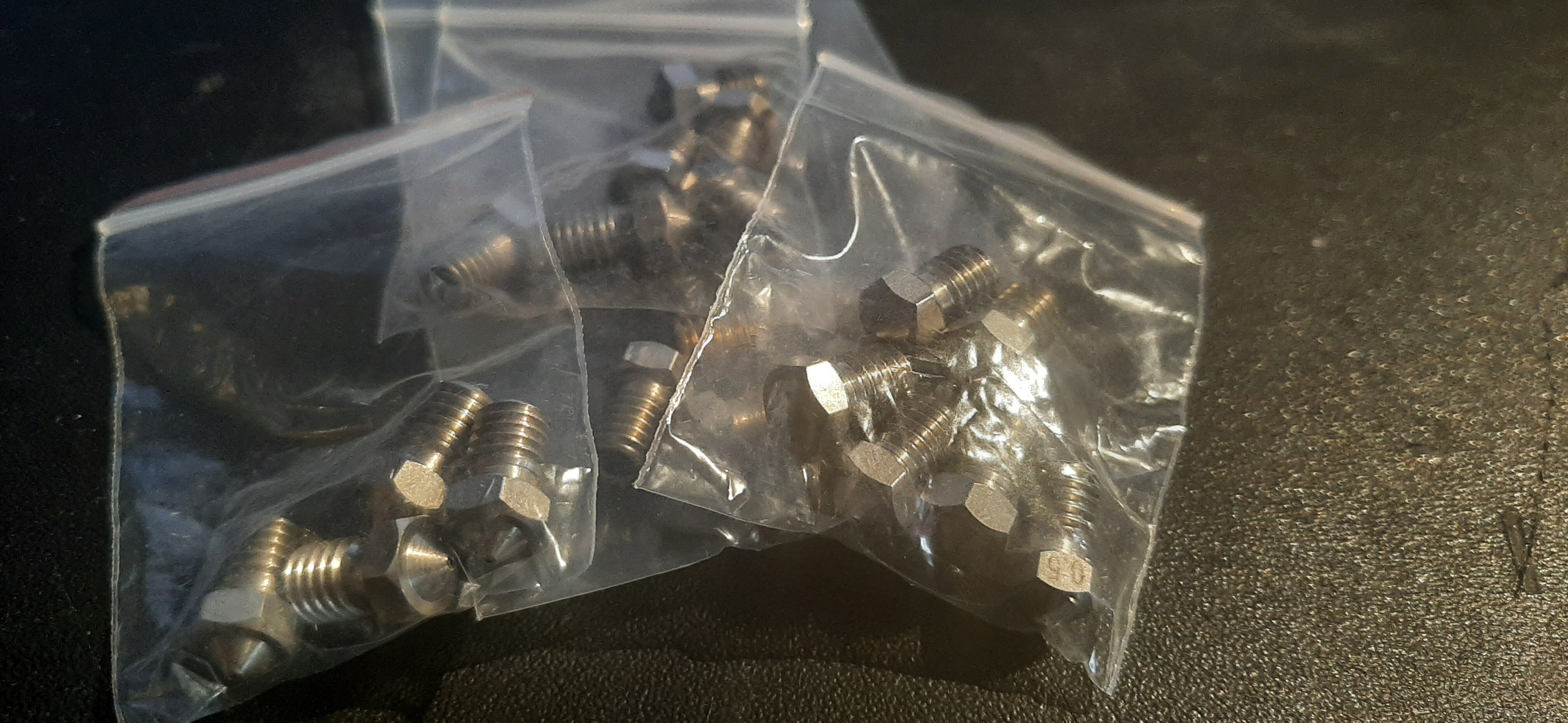 Комплект сопел "e3D" под пластик 2.85/3.00 мм Комплект сопел "e3D" под пластик 2.85/3.00 мм