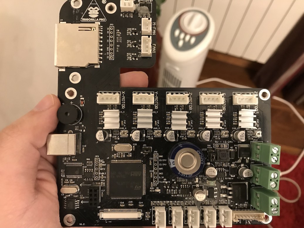 Trigorilla Pro + Display (стоковая мама Anycubic Predator / Mega I3)