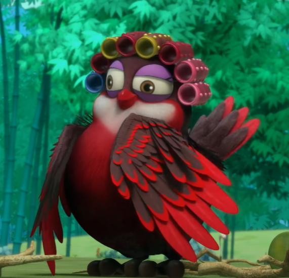 Нужна модель птички Чечевицы из мультсериала Кротик и Панда