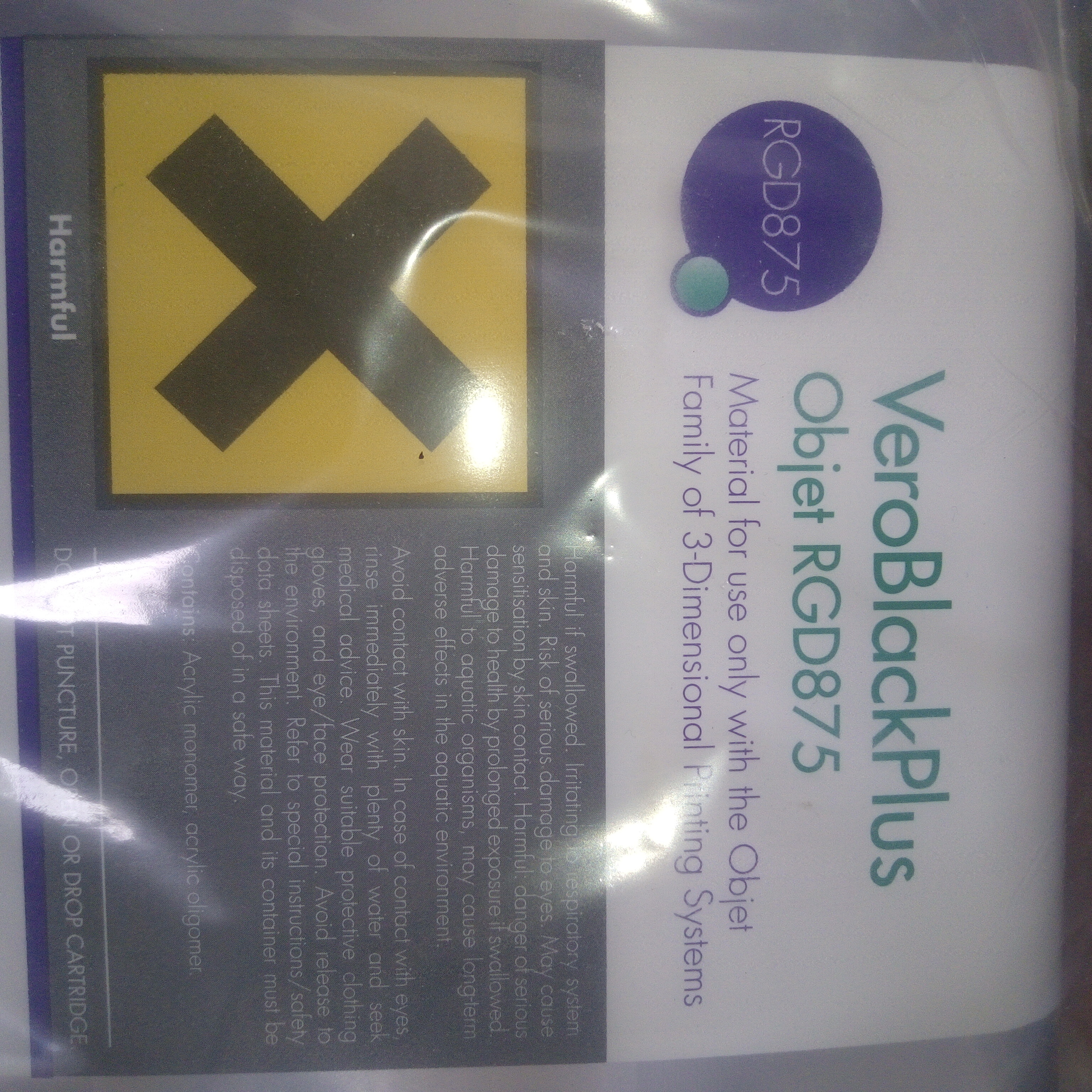 3D фотополимерная смола Stratasys OBjet продам.