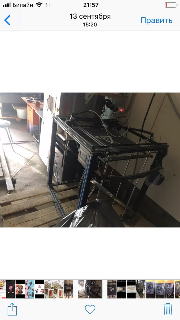 Продам 3д принтер tronxy x5st-500-2e