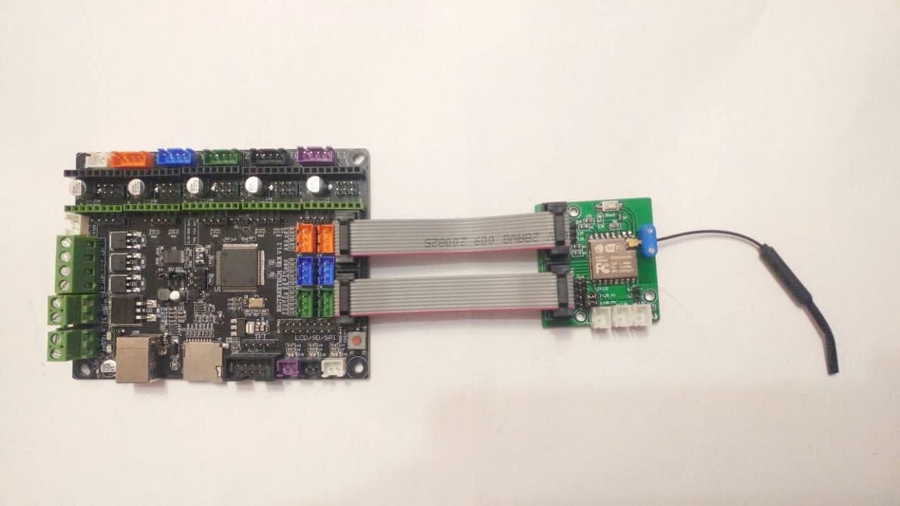 Продам Bigtreetech SKR 1.1 + WIFI для прошивки RepRap Firmware c внешней антенной