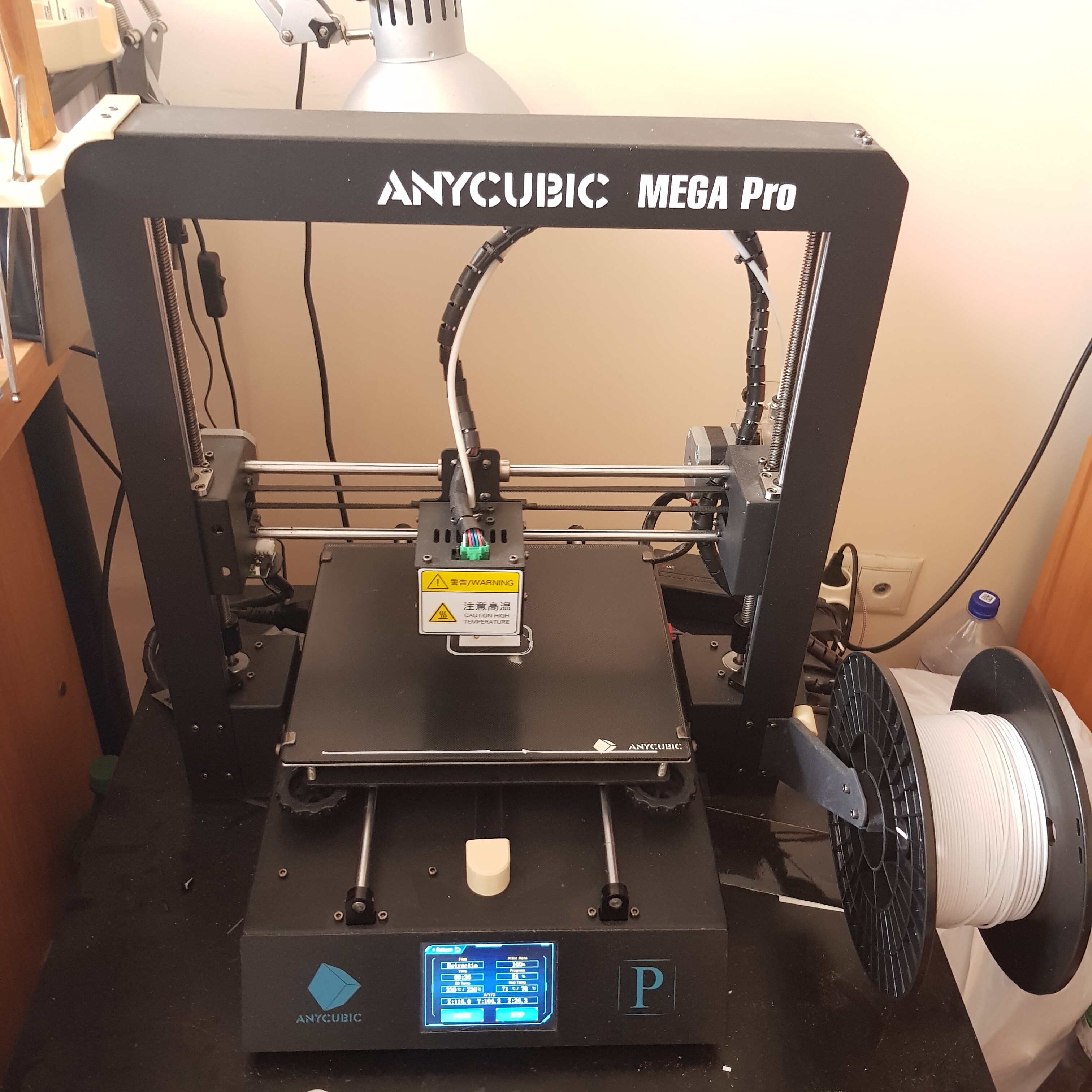 Продам ANYCUBIC Mega Pro, + стол с подогревом + лазерный гравер
