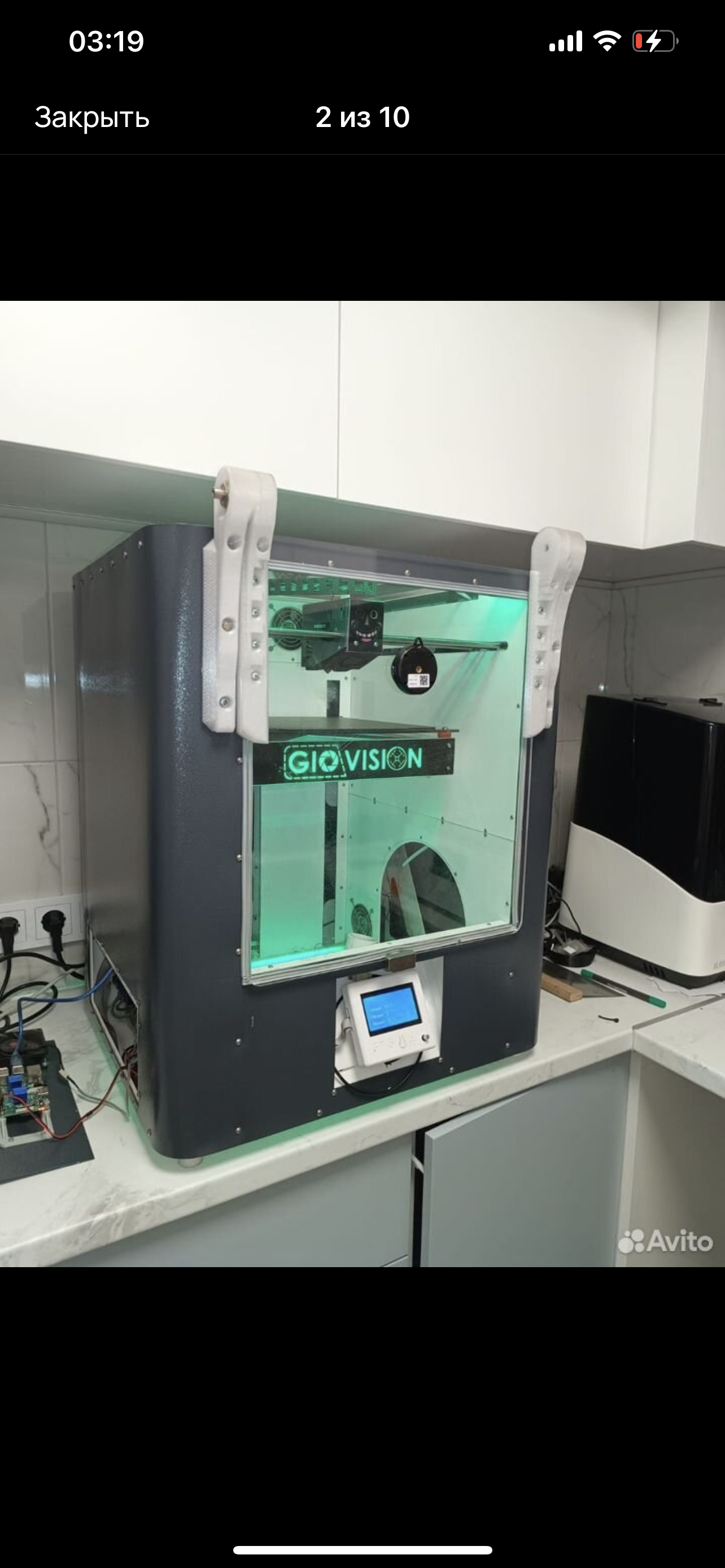 Продаю 3D принтер Gercules Strong КАСТОМ или то что от него осталось )