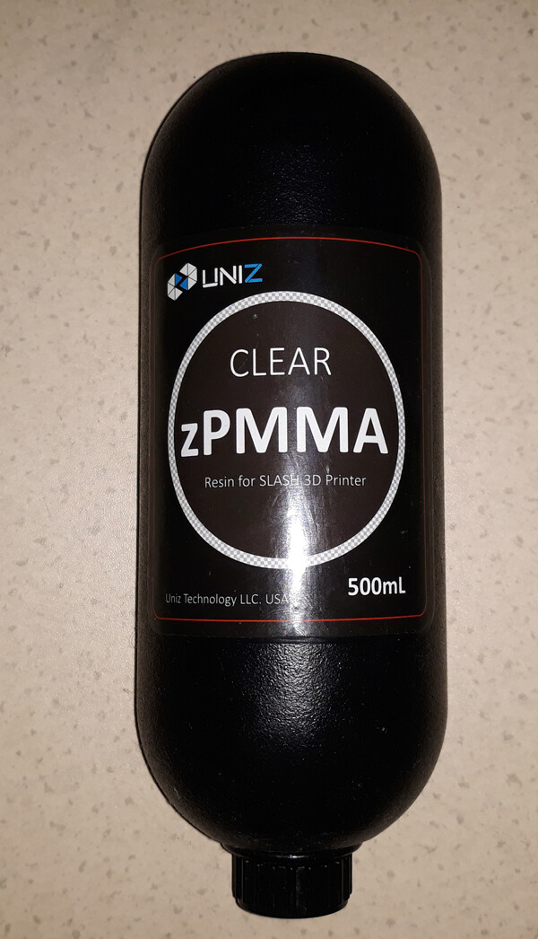 Фотополимер UNIZ zPMMA Gray 500ml