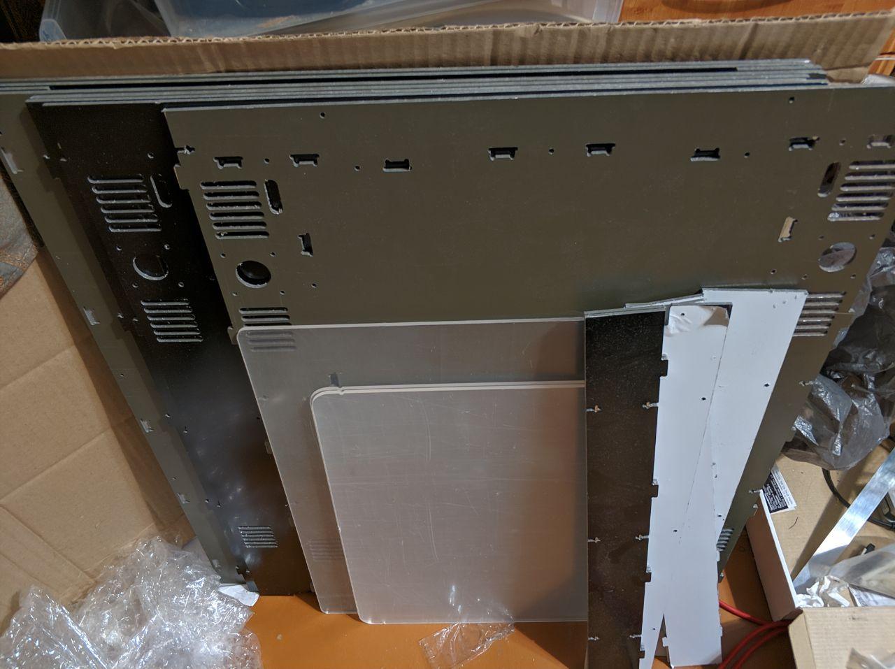 2 датчика pt-100, части композитного корпуса ZAV big, SFU1204