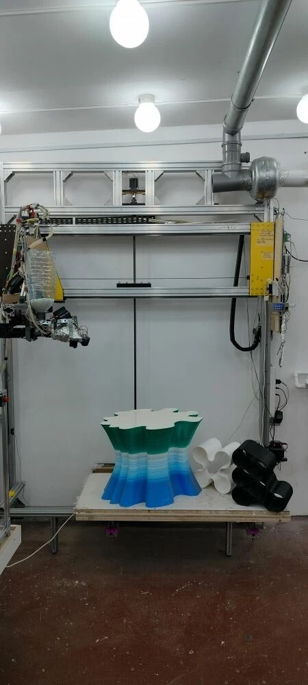 3D принтер шнековый / вдг 900х1200х550