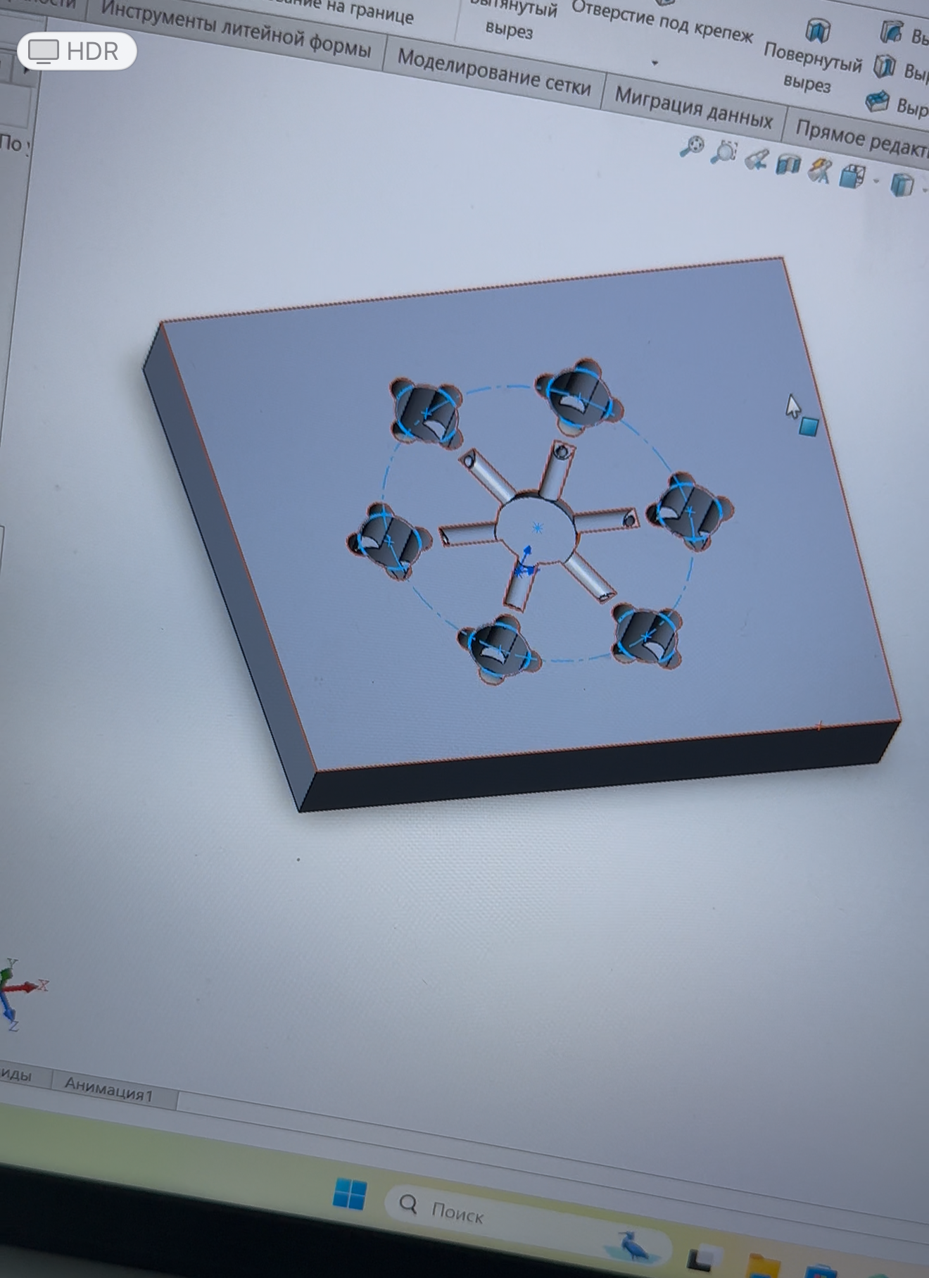 Создам модель по чертежу/фото с размерами