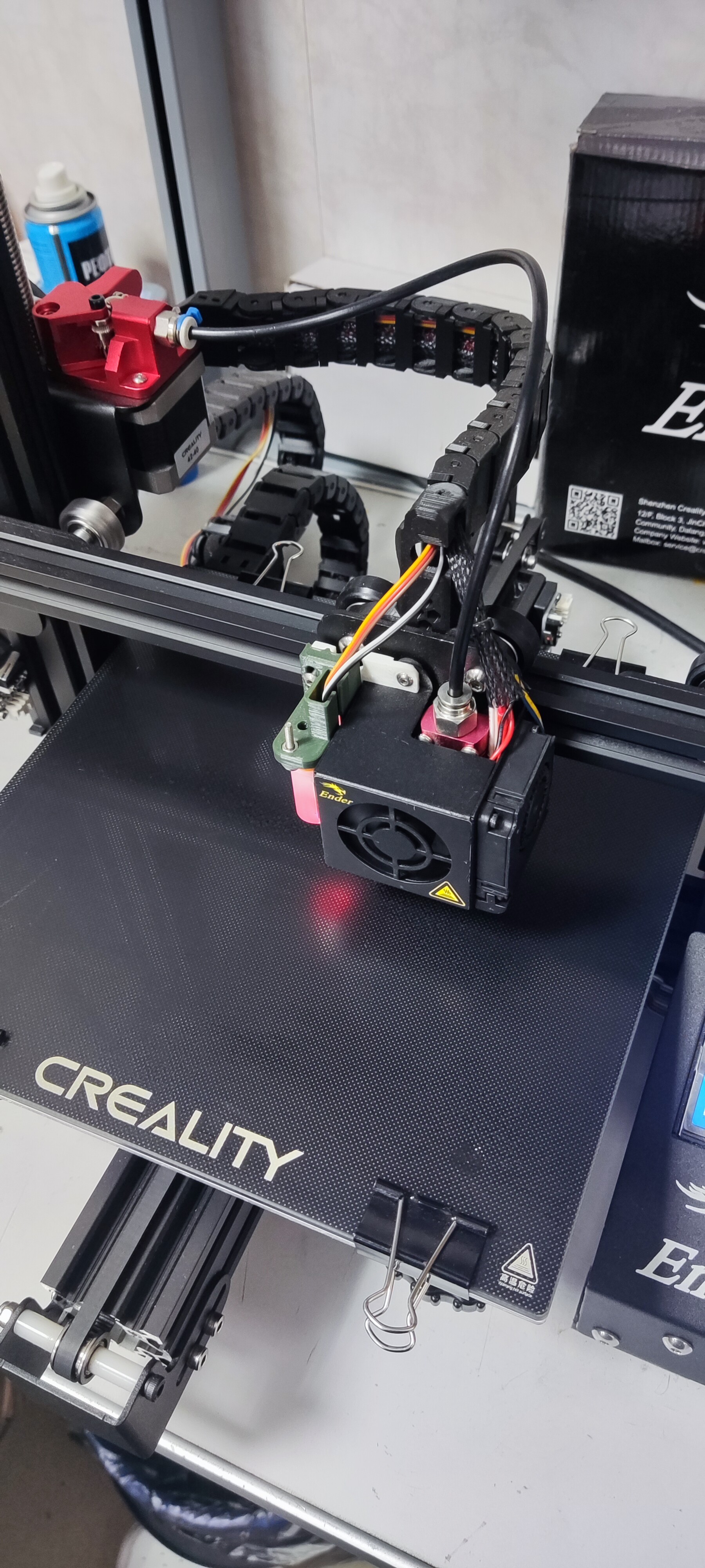 Creality Ender 3 pro с апгрейдами