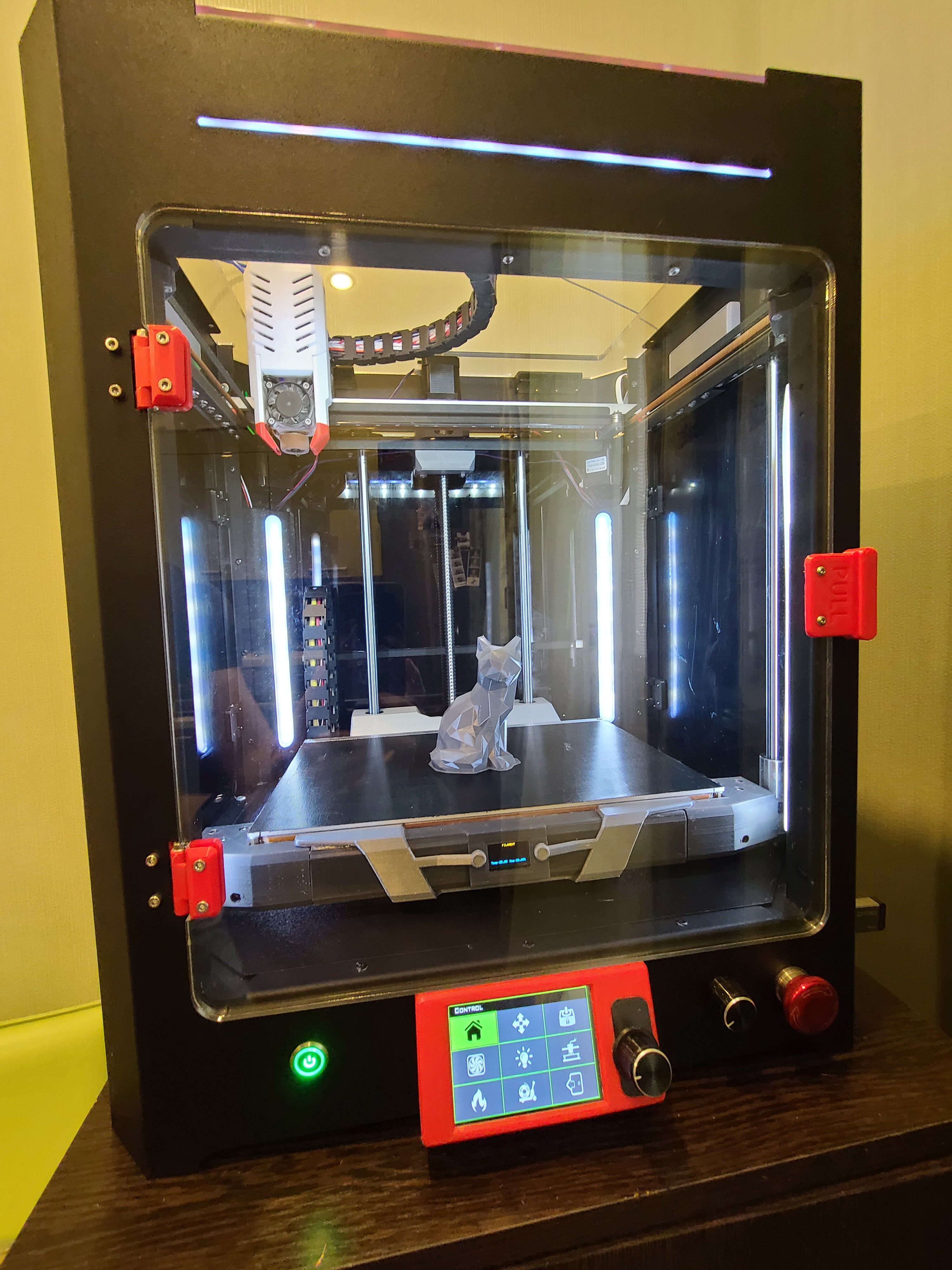 Продается 3Д Принтер+гравер UNI (кастомная модификация)