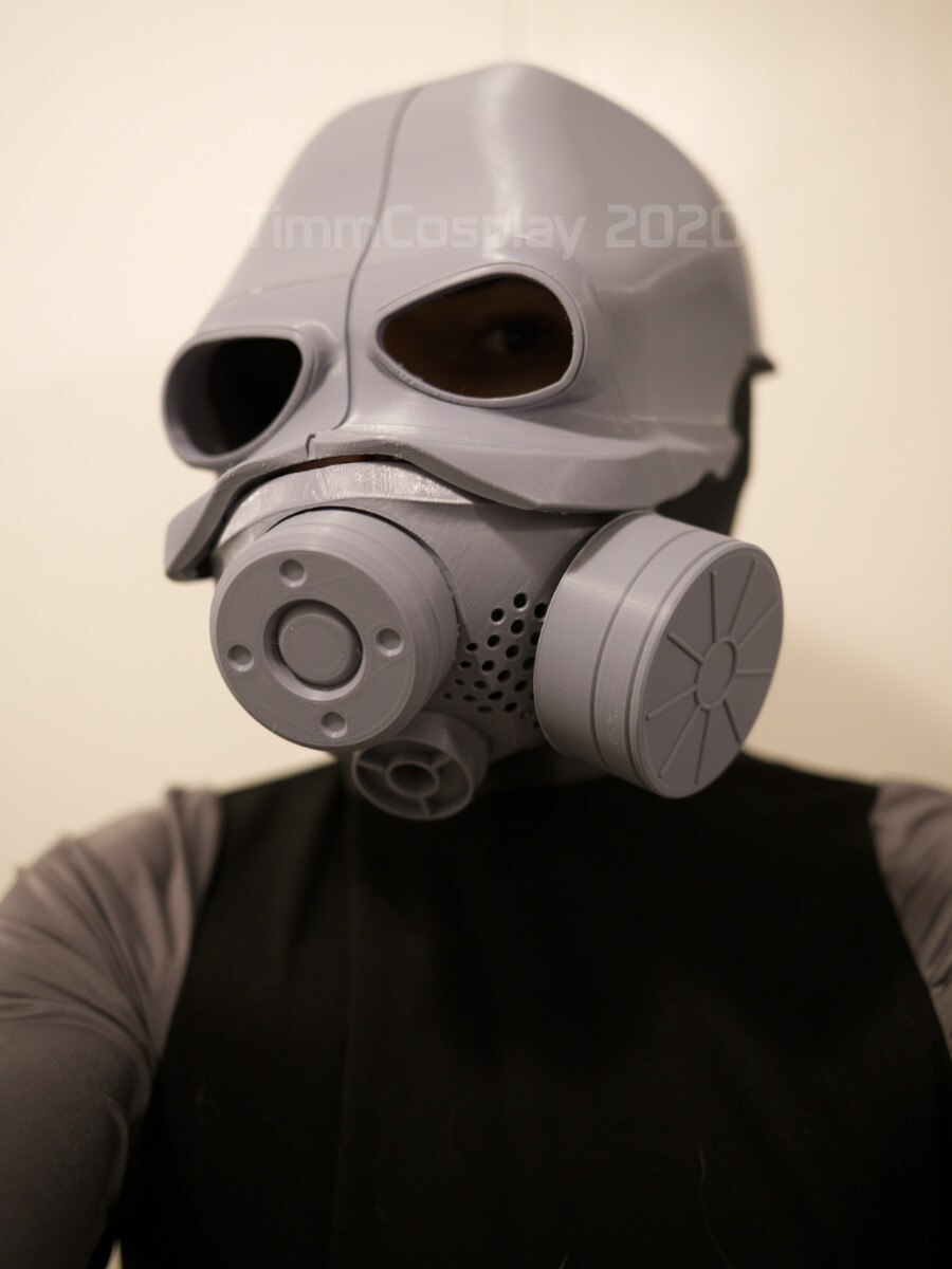 Требуется печать шлема солдата из игры Half-Life без покраски, на подростка (косплей).