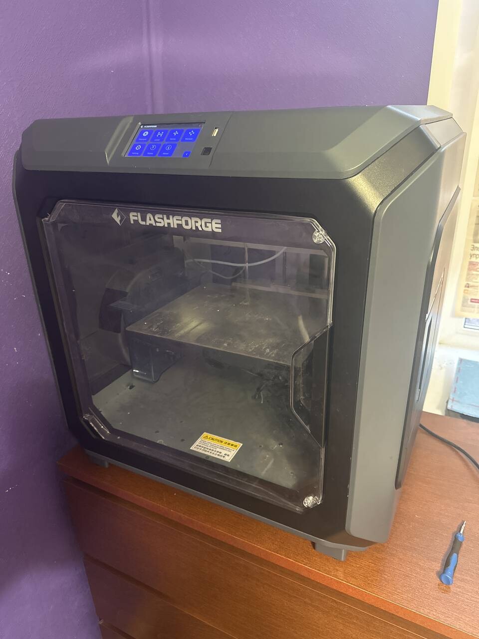 Продам 3d принтер flashforge creator 3