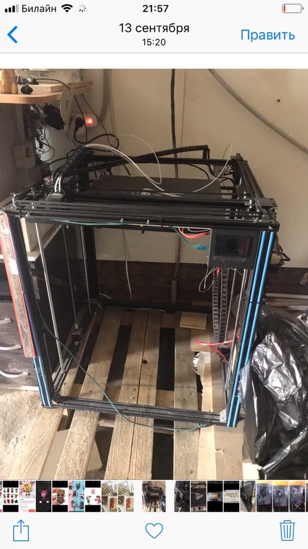 Продам 3д принтер tronxy x5st-500-2e