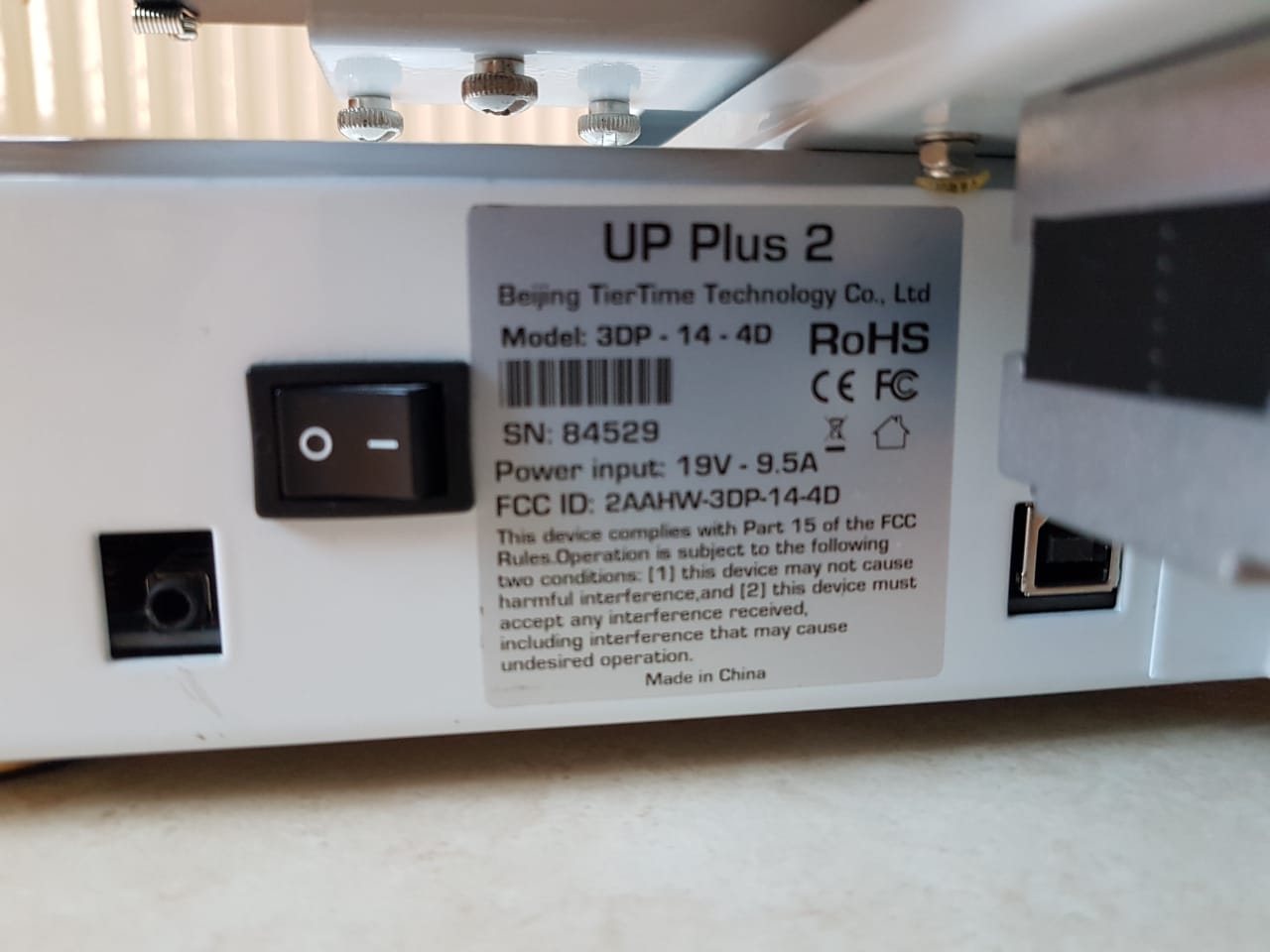 Продаю 3D принтер Up! Plus 2