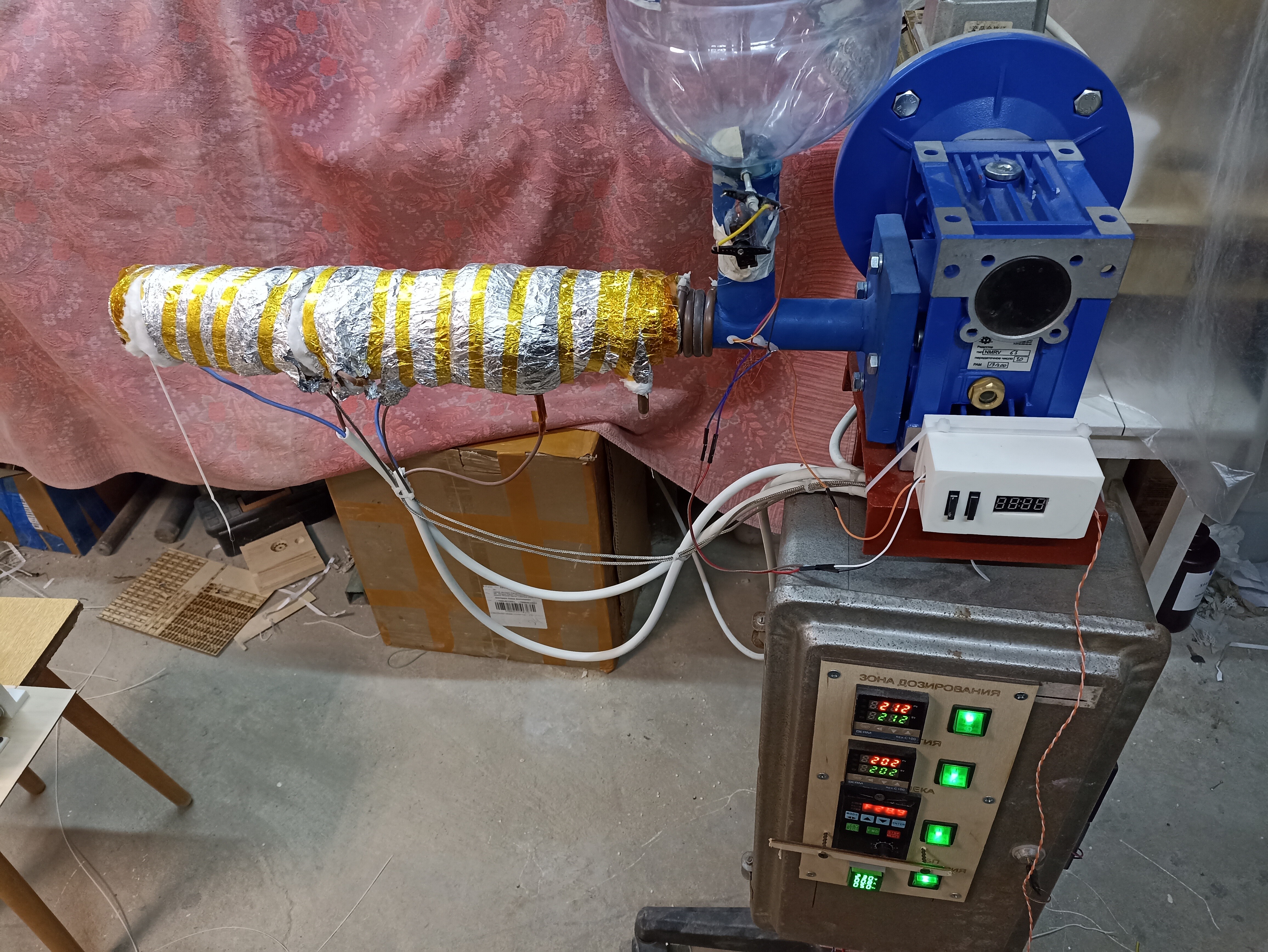 Экструдер филамента (без двигателя)