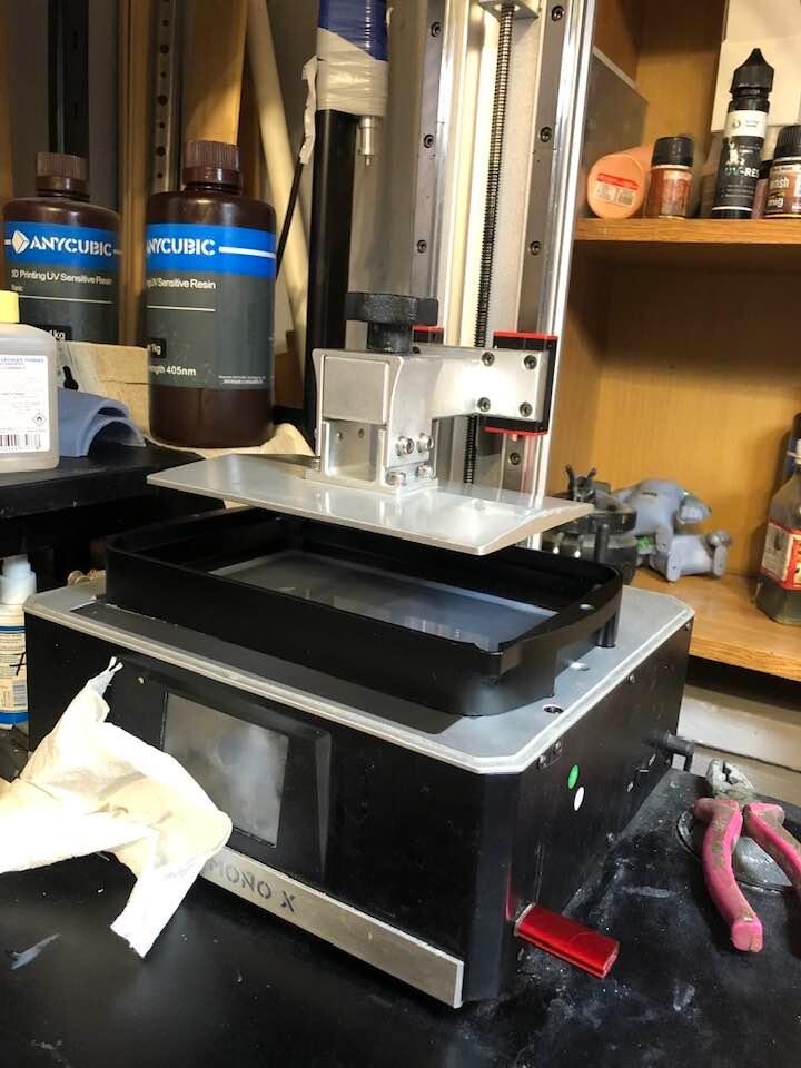 Продам Anycubic Mono X б\у