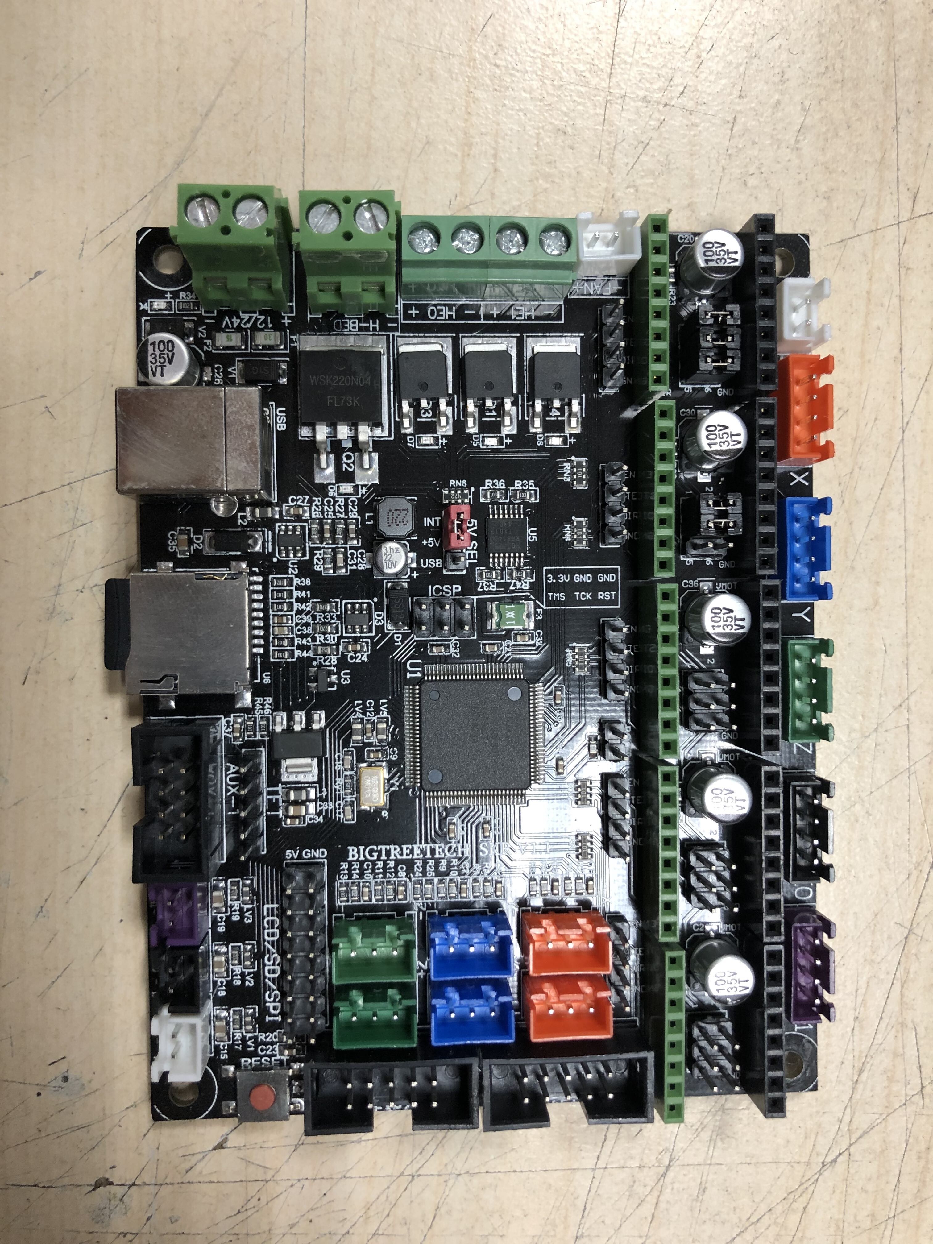 BTT SKR v1.1 и MKS sbase v1.2