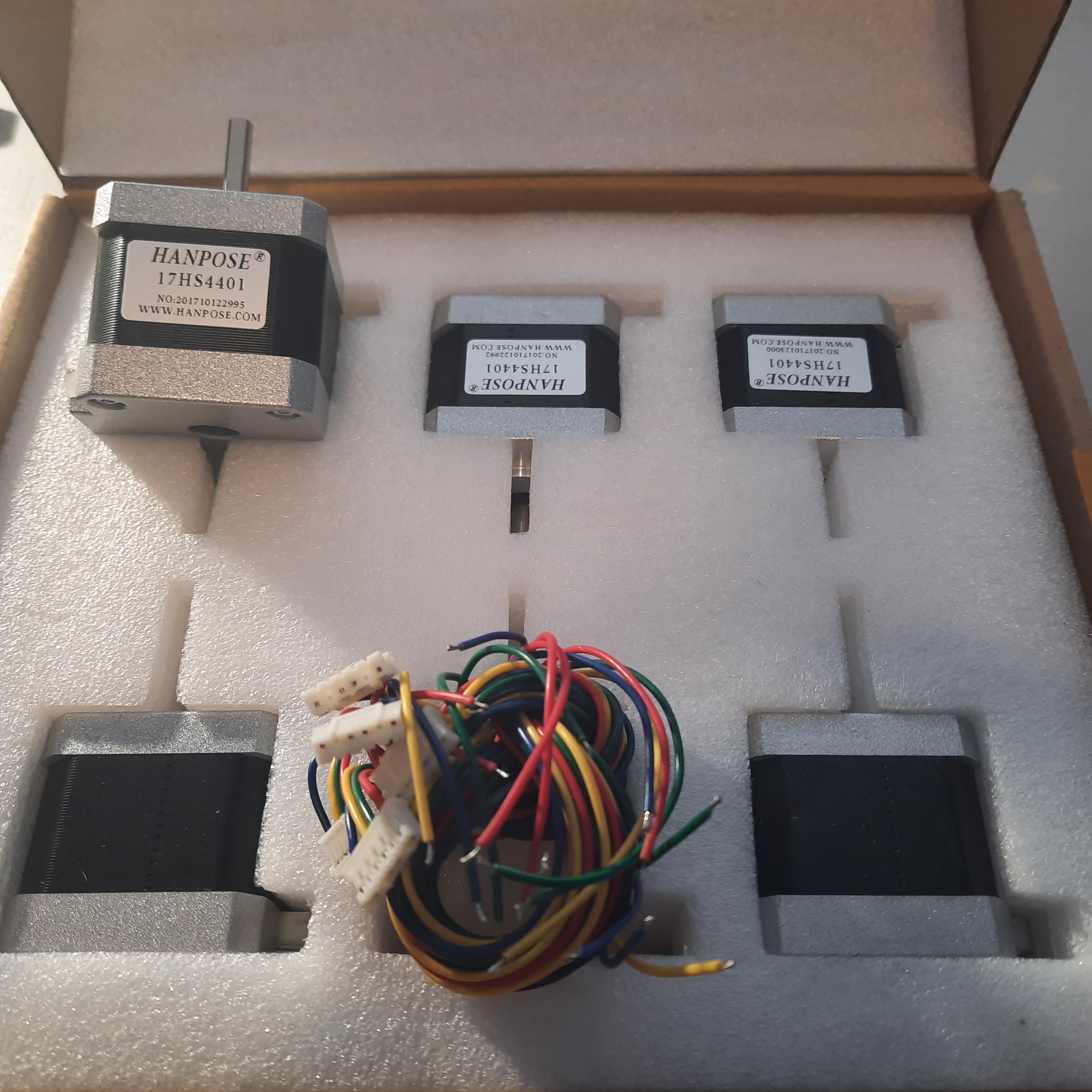 Nema 17 + драйвера 5 шт