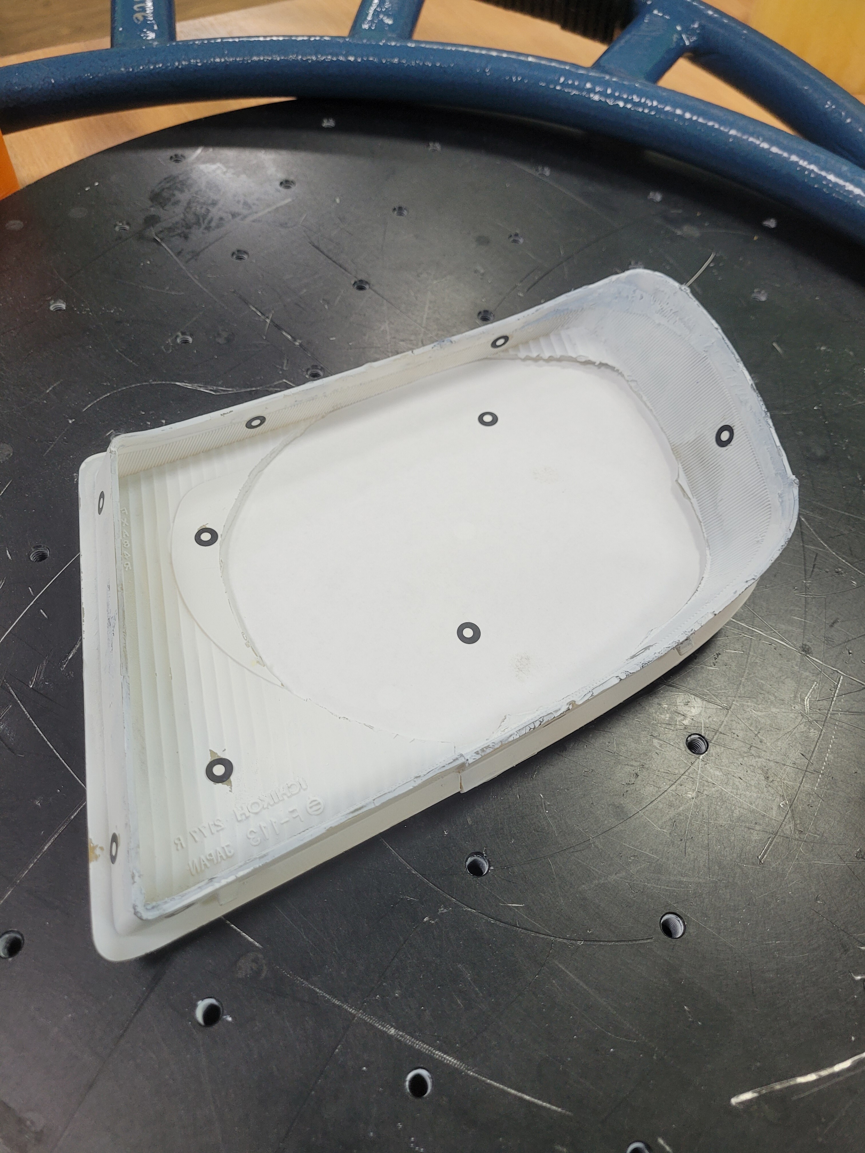 Доработка отсканированной модели