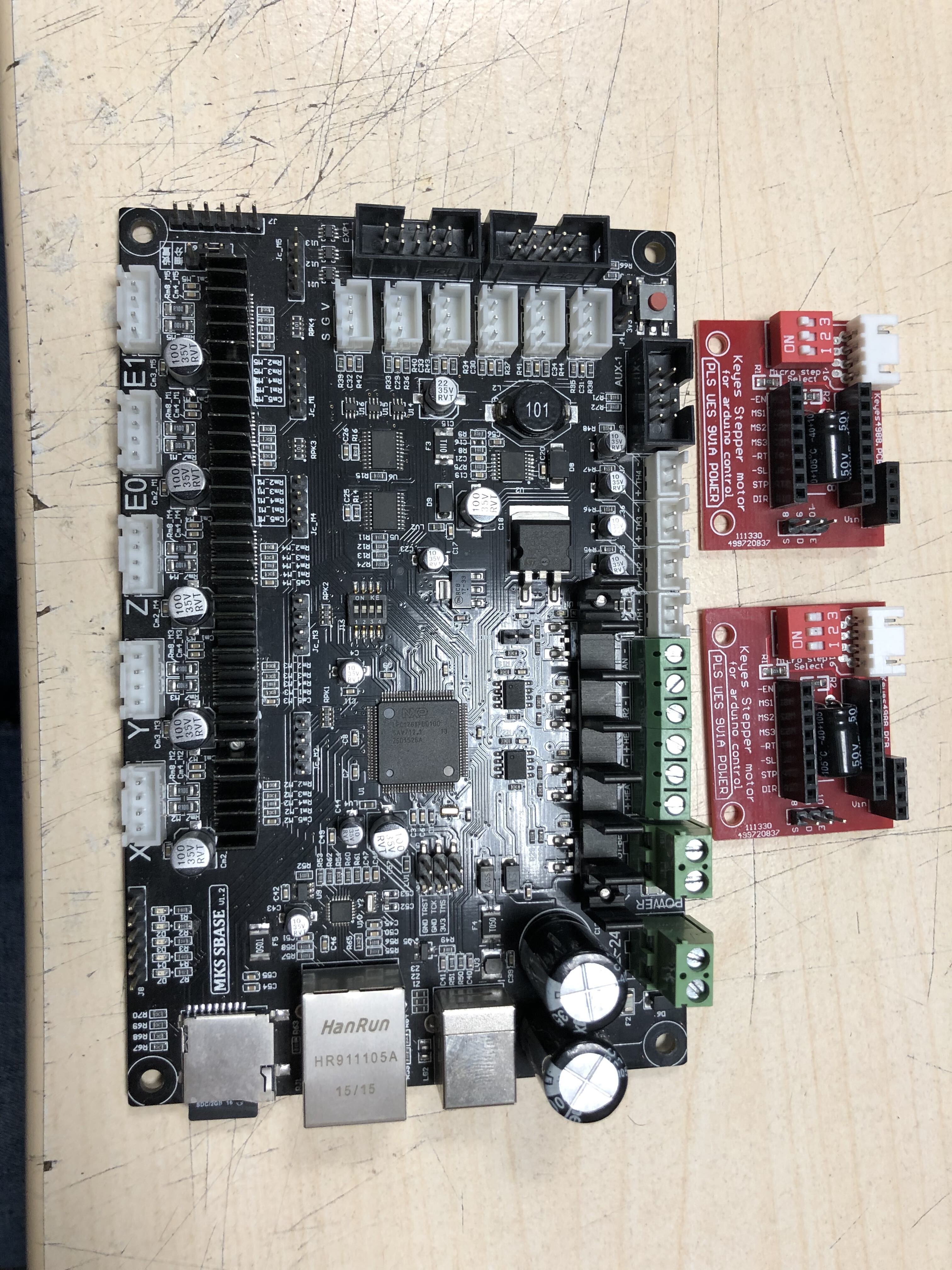 BTT SKR v1.1 и MKS sbase v1.2