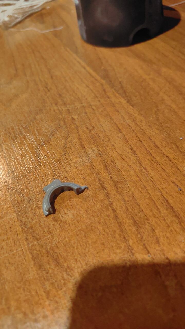 3D модель хомута крепления ПМ Hansa