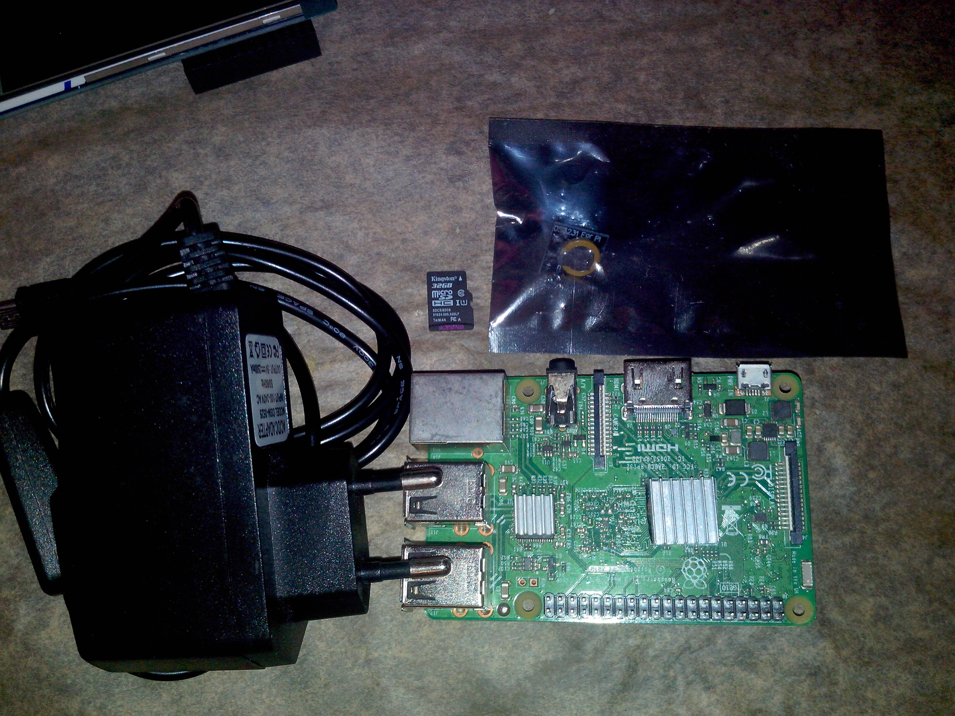 Raspberry pi 3 b с LCD