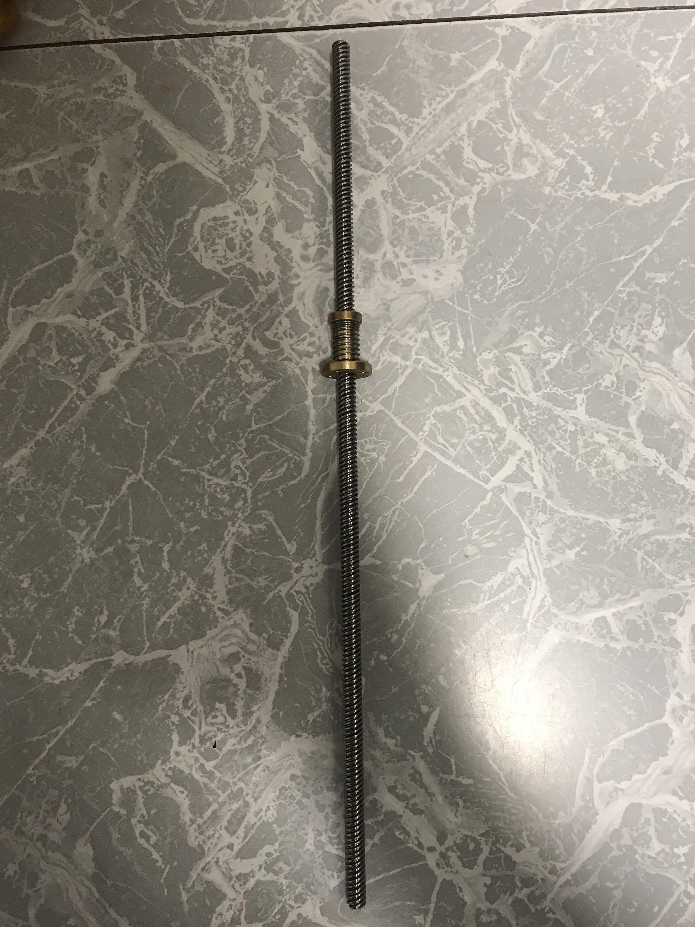 Винт Т8 четырехзаходный с гайкой.