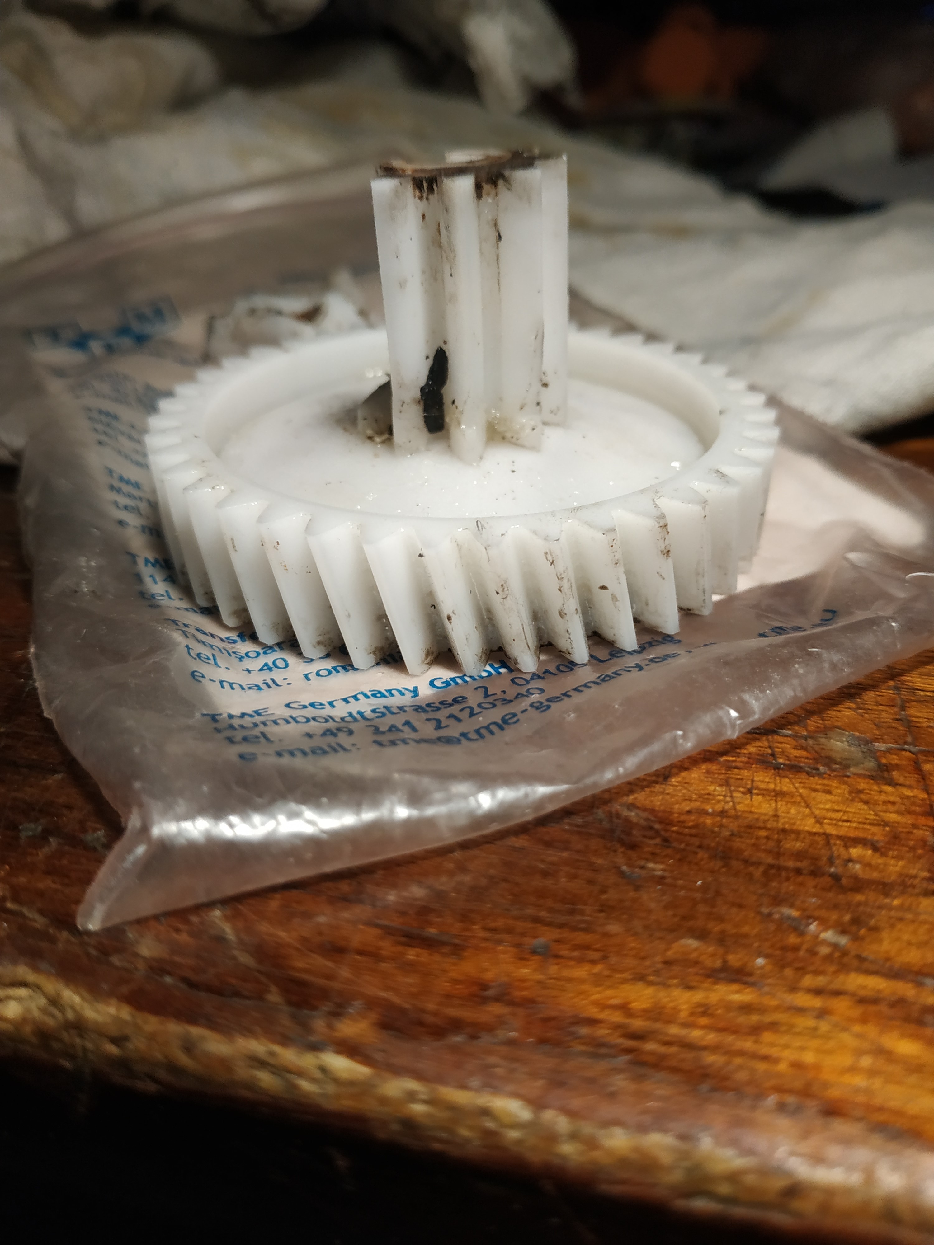 Разработка 3D-модель приводной шестерни мясорубки STOLLAR BMG800