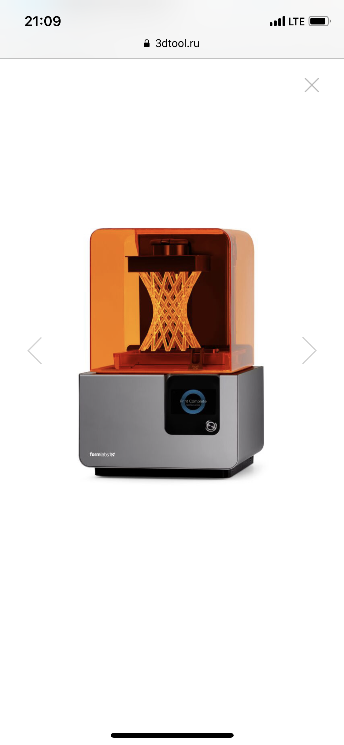 Куплю 3d принтер Formlabs form2