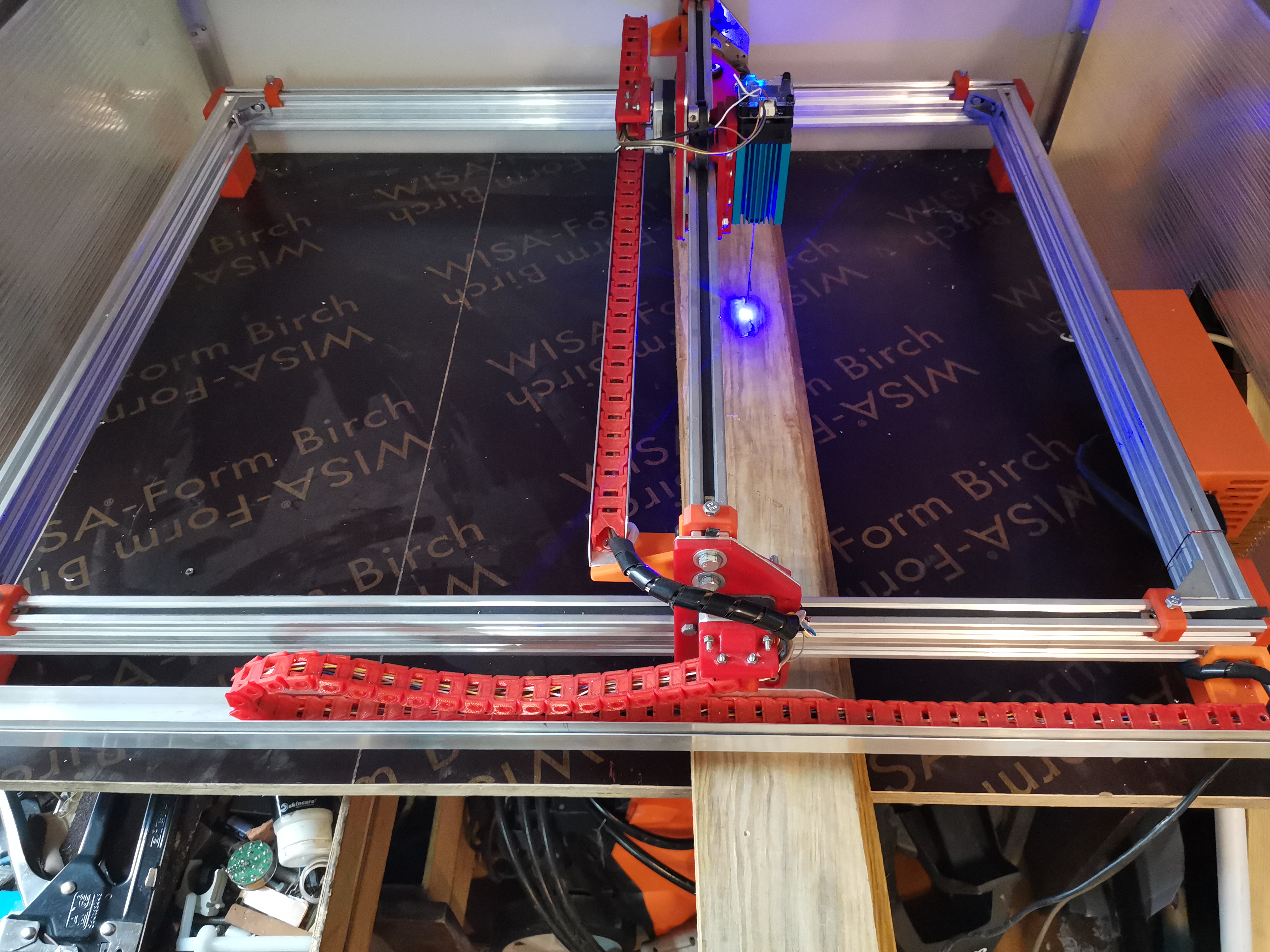 ЧПУ лазер 10ватт