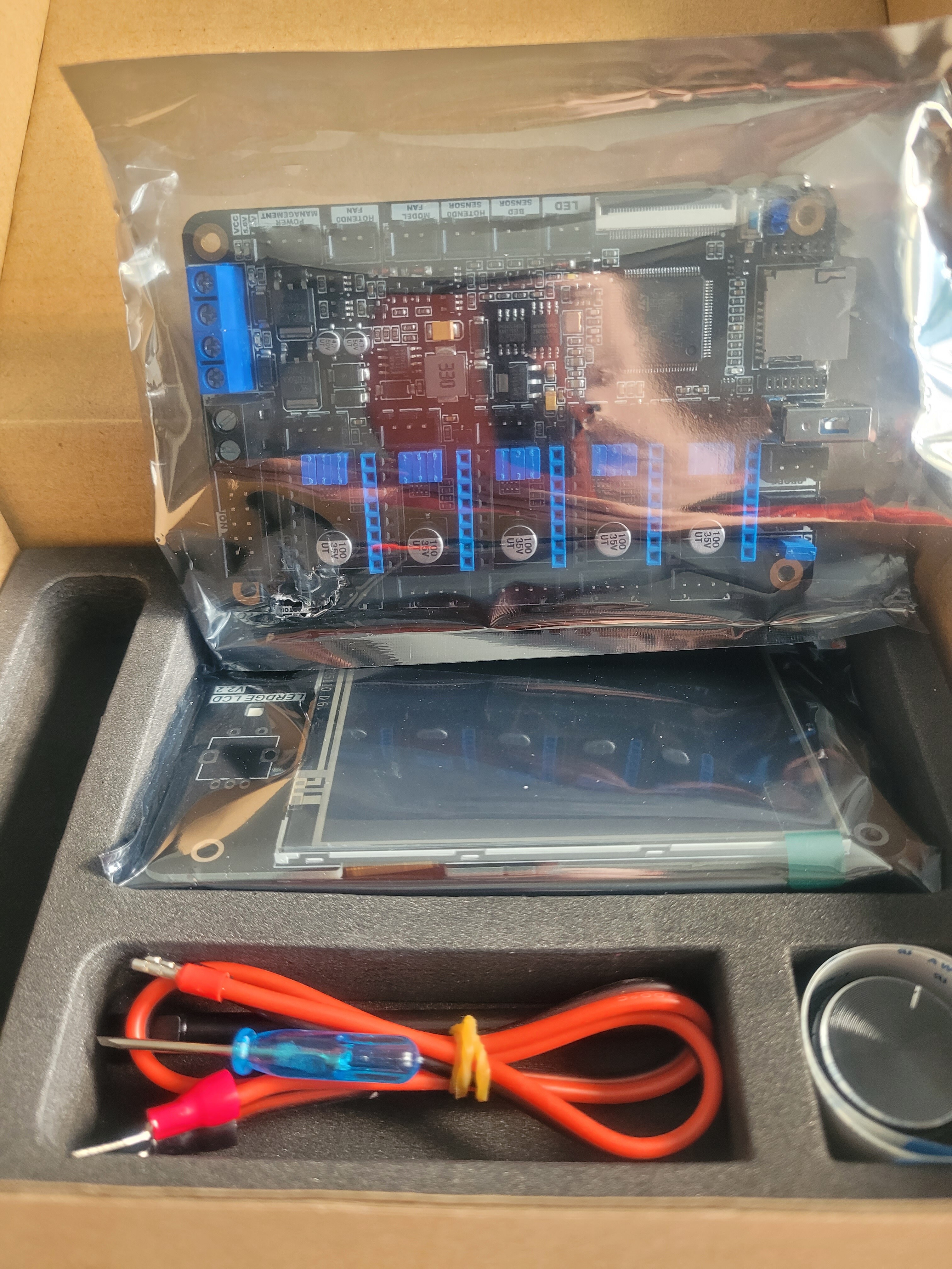 Новая плата управления Lerdge Z