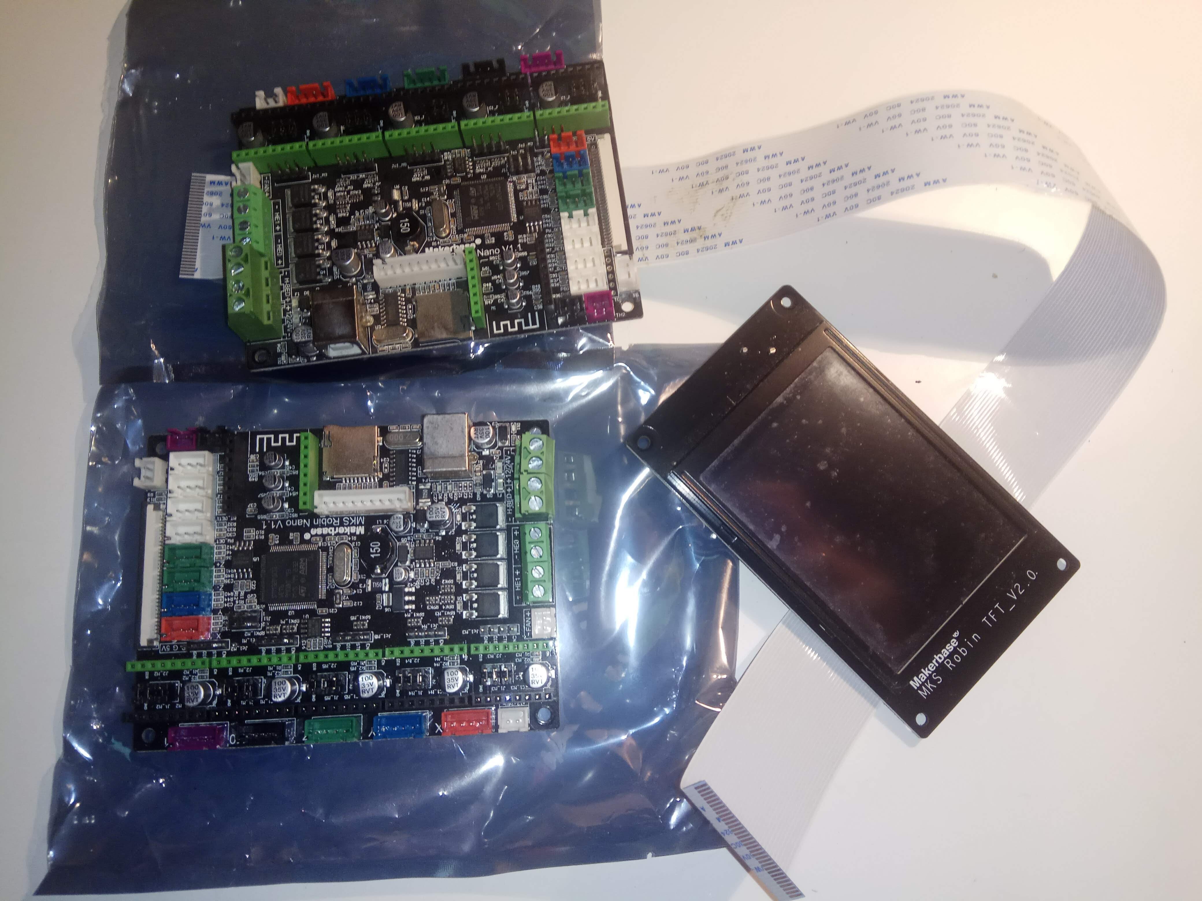 Продаю плату MKS Robin Nano v1.1 + Robin TFT 32