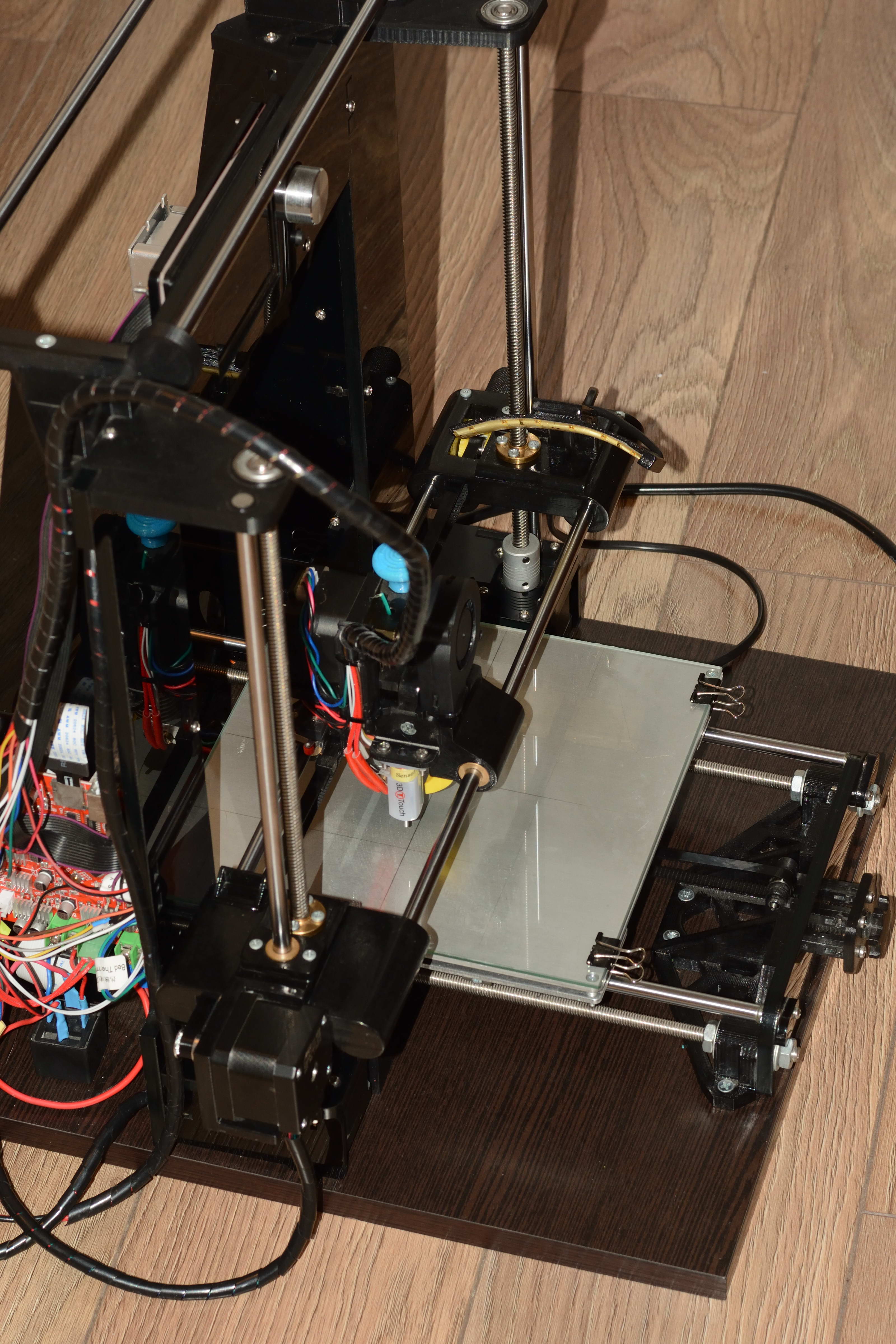 3D принтер Anet A6 с множеством доработок и аксессуарами