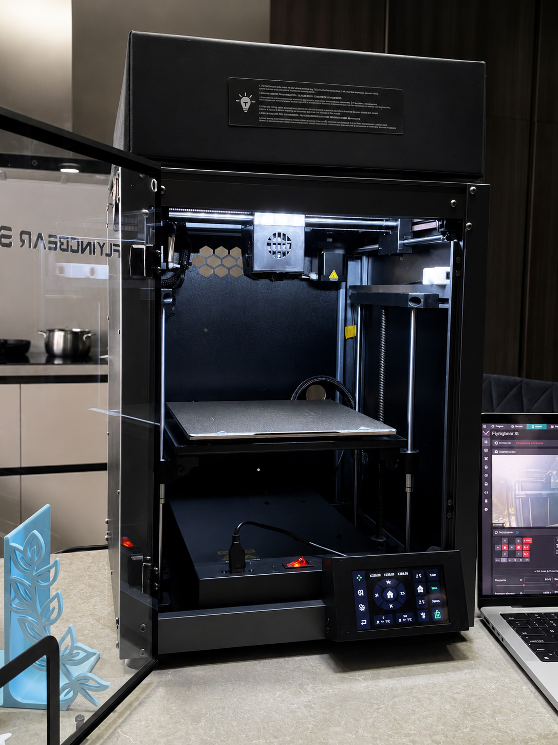 Flyingbear S1 + 3 кг PETG + Встроенная камера (и другие допы)