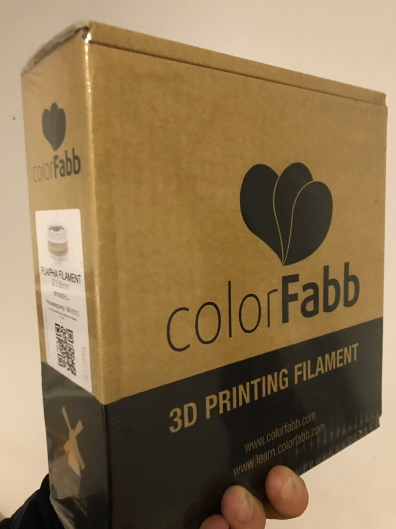 Отдам даром PLA BRONZEFILL 2.85 mm от ColorFabb